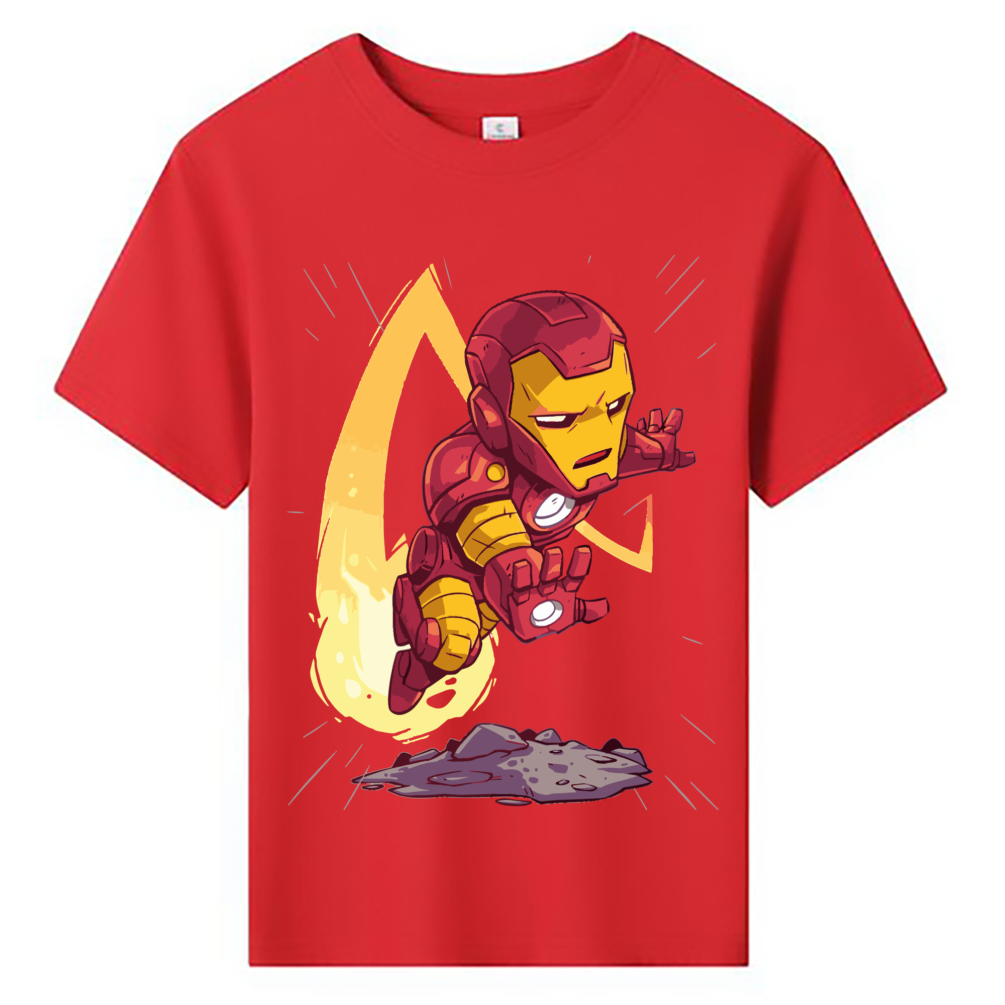 （画像用） アベンジャーズ The Avengers 綿100％キッズTシャツ（フロントプリント）