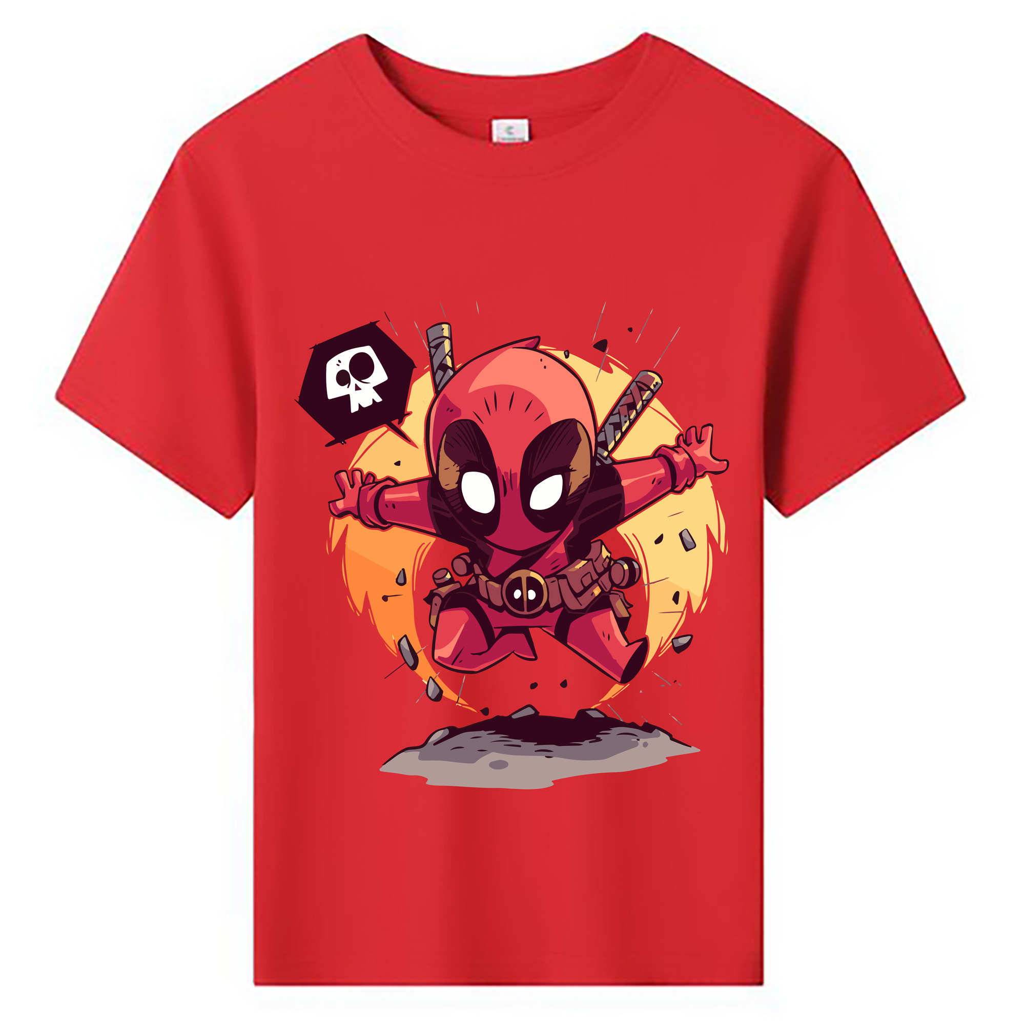 （画像用） アベンジャーズ The Avengers 綿100％キッズTシャツ（フロントプリント）
