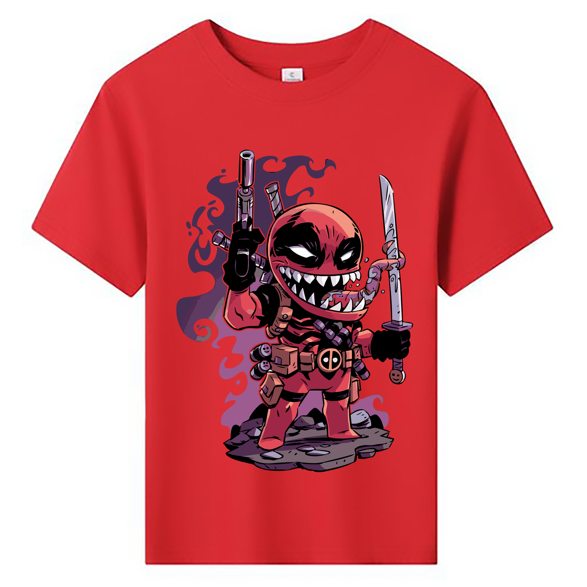（画像用） アベンジャーズ The Avengers 綿100％キッズTシャツ（フロントプリント）
