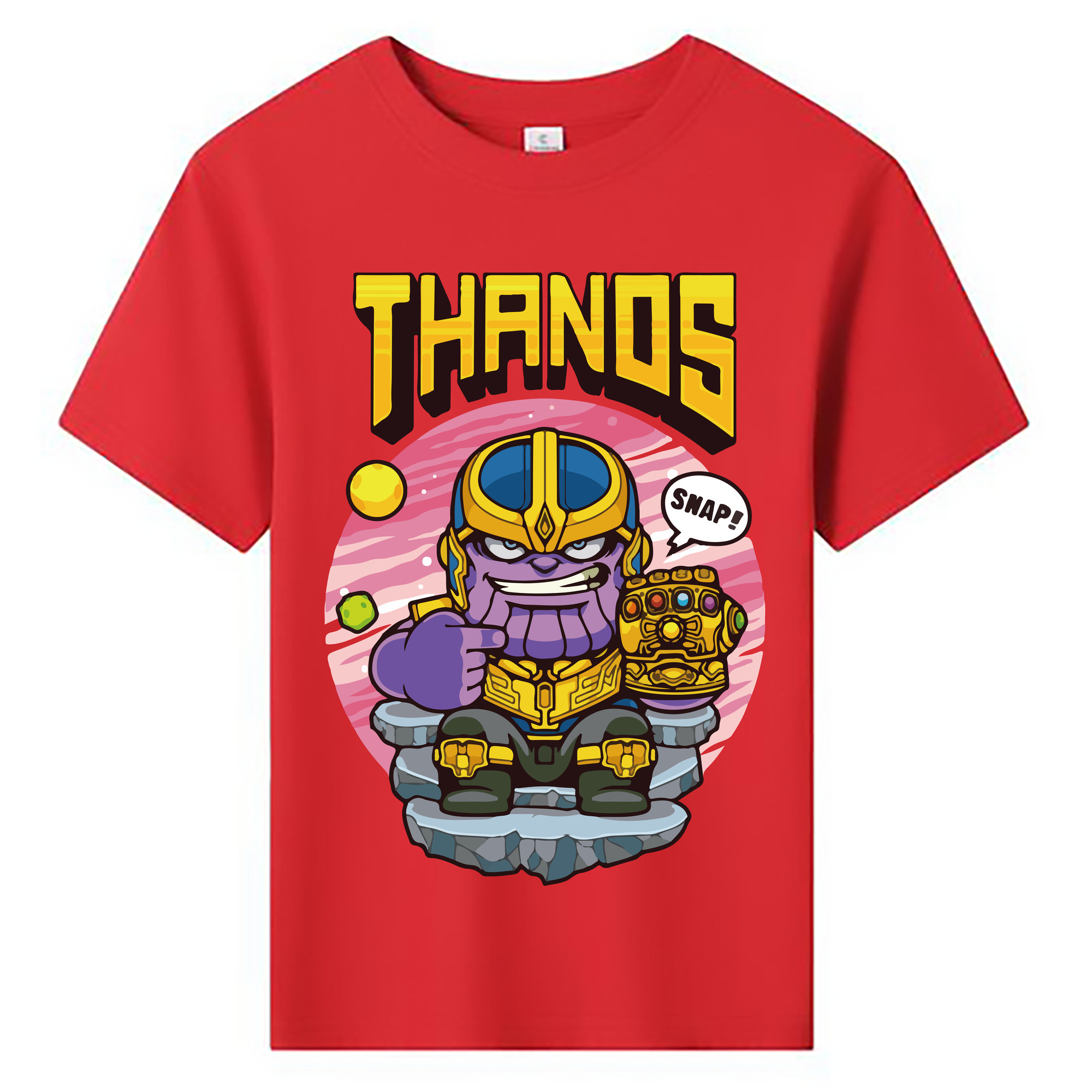 （画像用） アベンジャーズ The Avengers 綿100％キッズTシャツ（フロントプリント）
