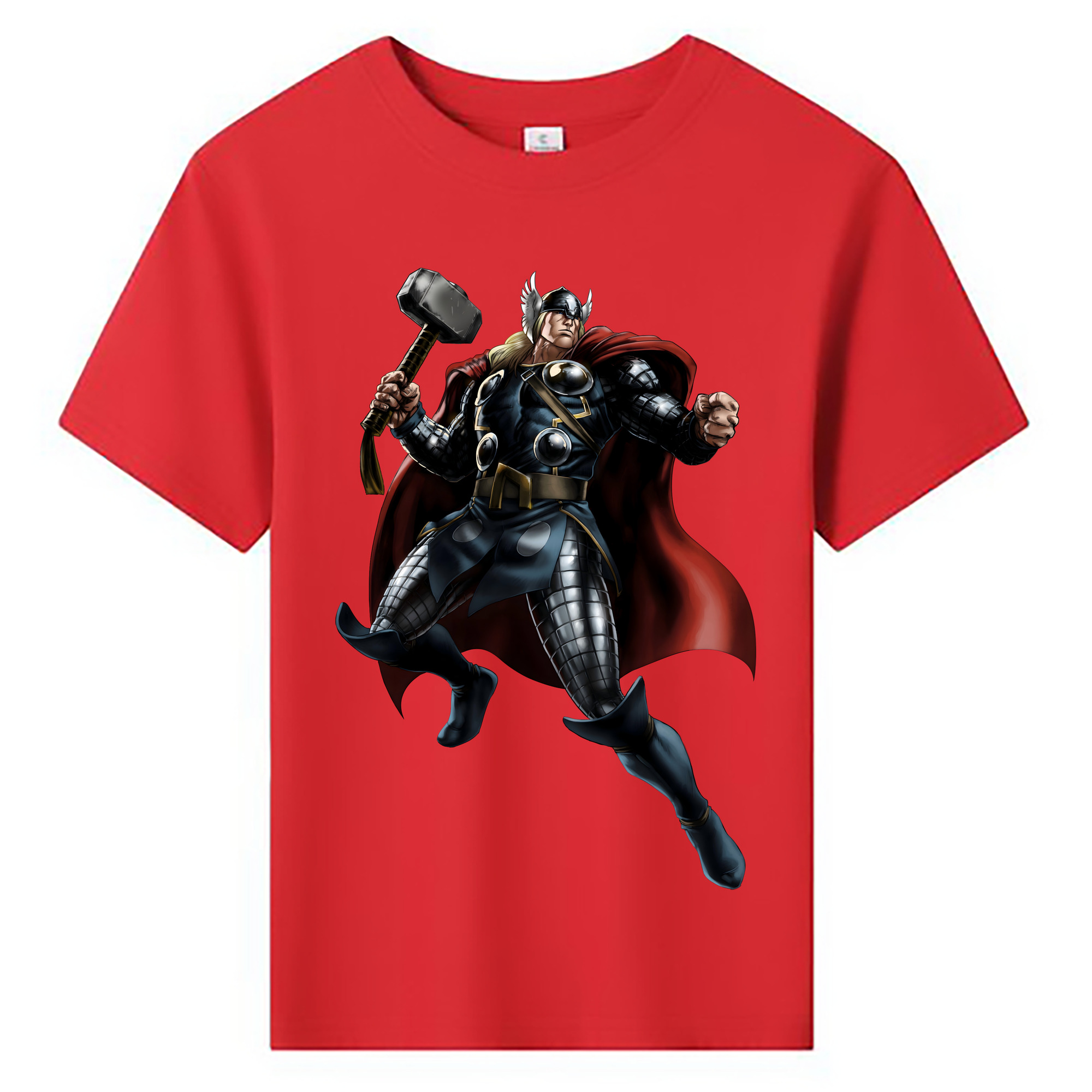 （画像用） アベンジャーズ The Avengers 綿100％キッズTシャツ（フロントプリント）