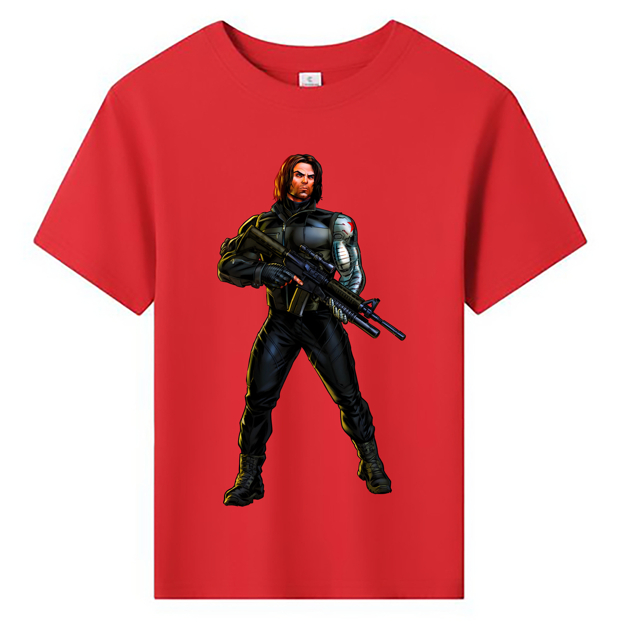 （画像用） アベンジャーズ The Avengers 綿100％キッズTシャツ（フロントプリント）