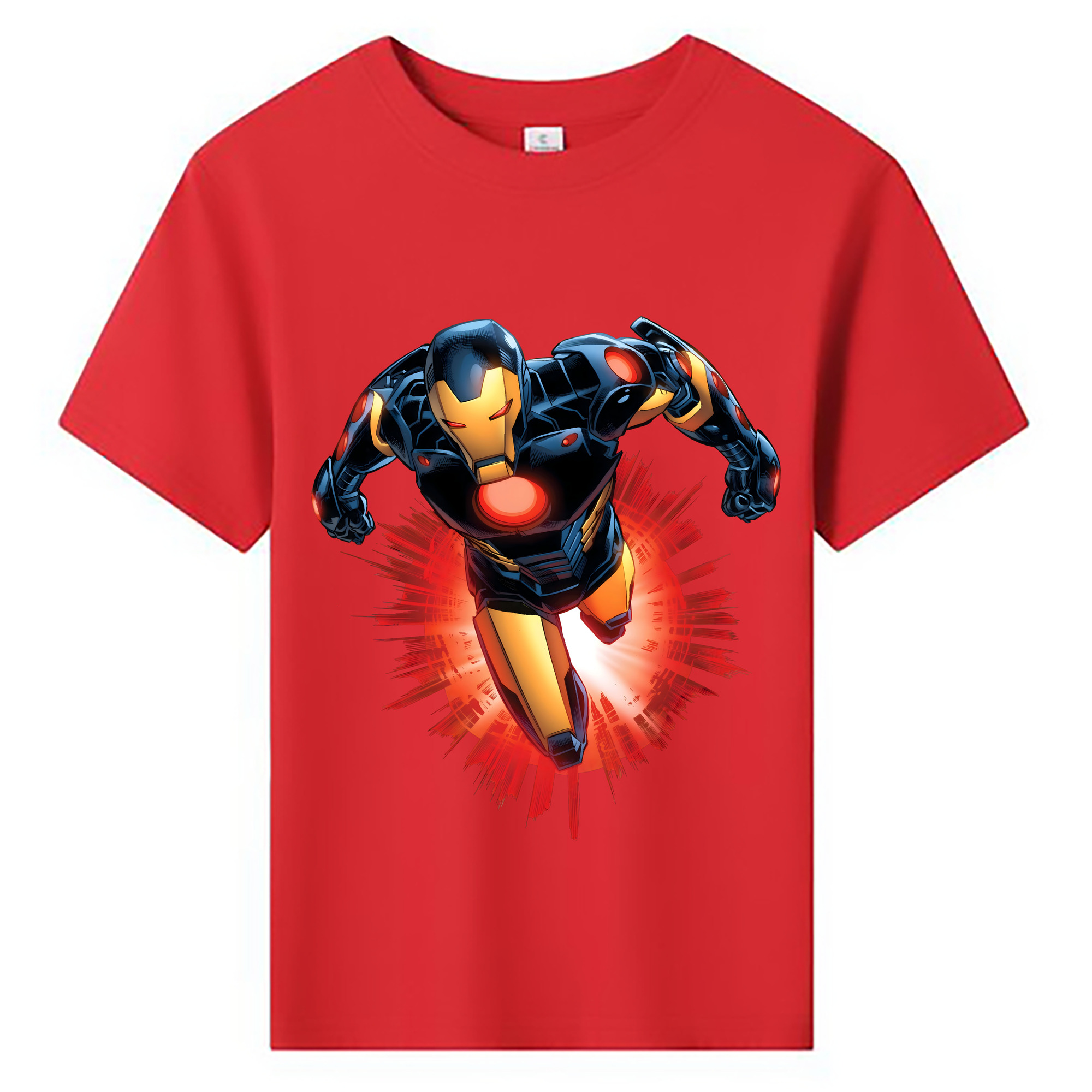 （画像用） アベンジャーズ The Avengers 綿100％キッズTシャツ（フロントプリント）