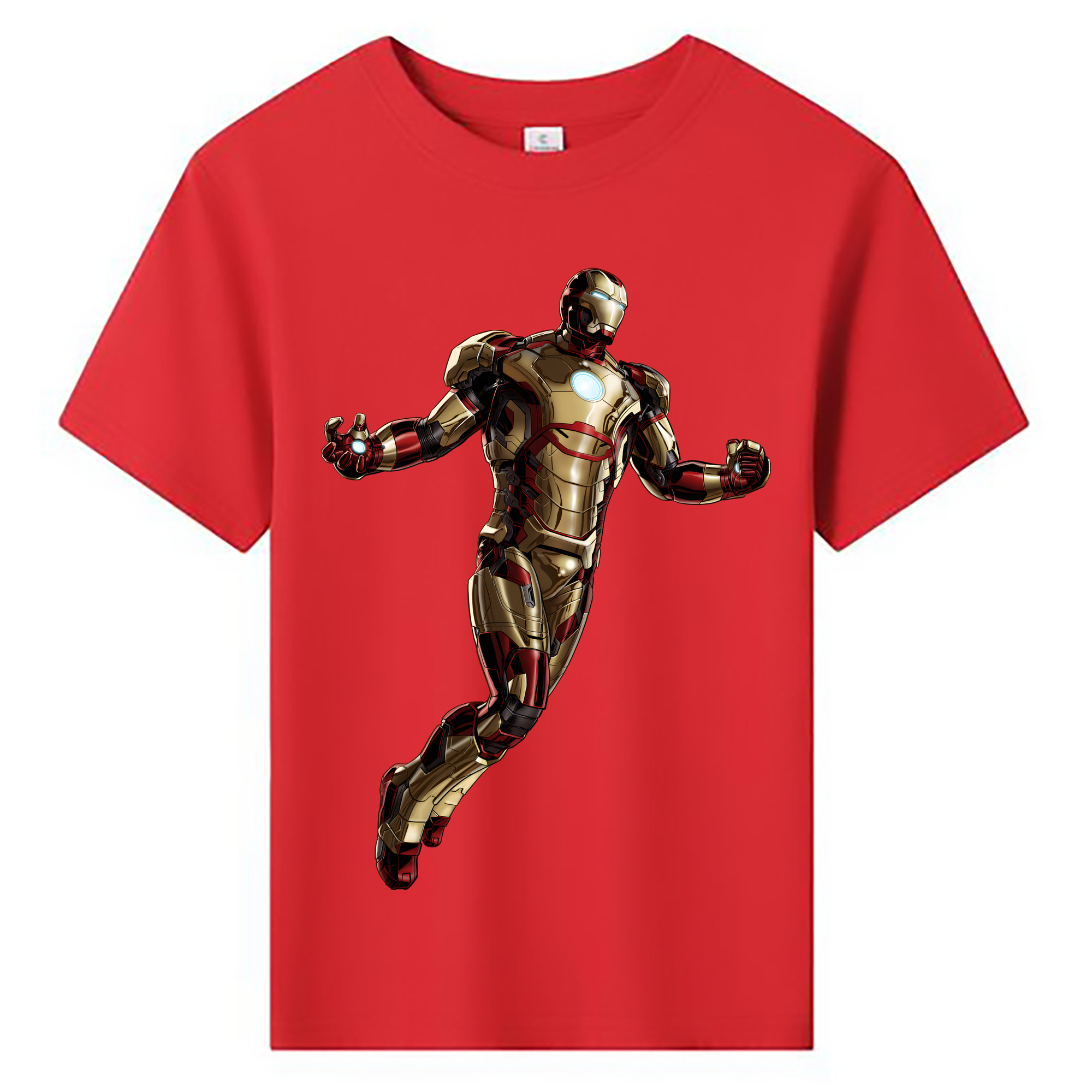（画像用） アベンジャーズ The Avengers 綿100％キッズTシャツ（フロントプリント）