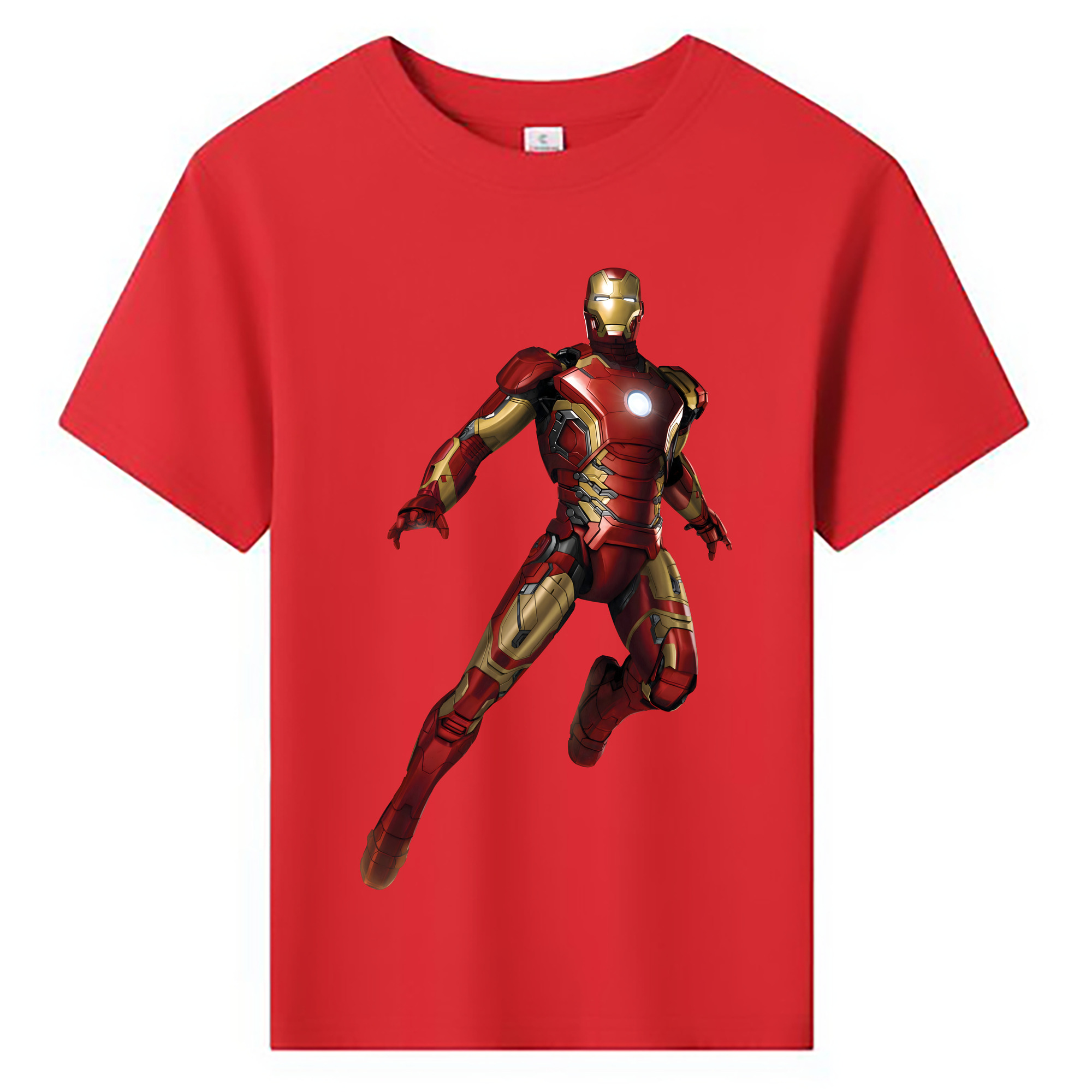 （画像用） アベンジャーズ The Avengers 綿100％キッズTシャツ（フロントプリント）