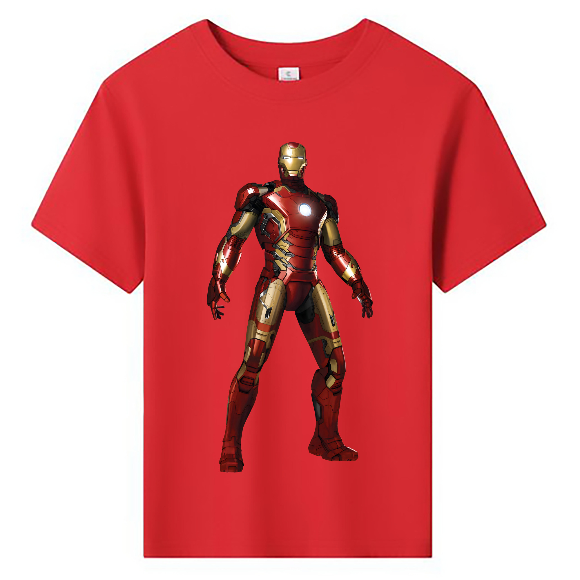 （画像用） アベンジャーズ The Avengers 綿100％キッズTシャツ（フロントプリント）