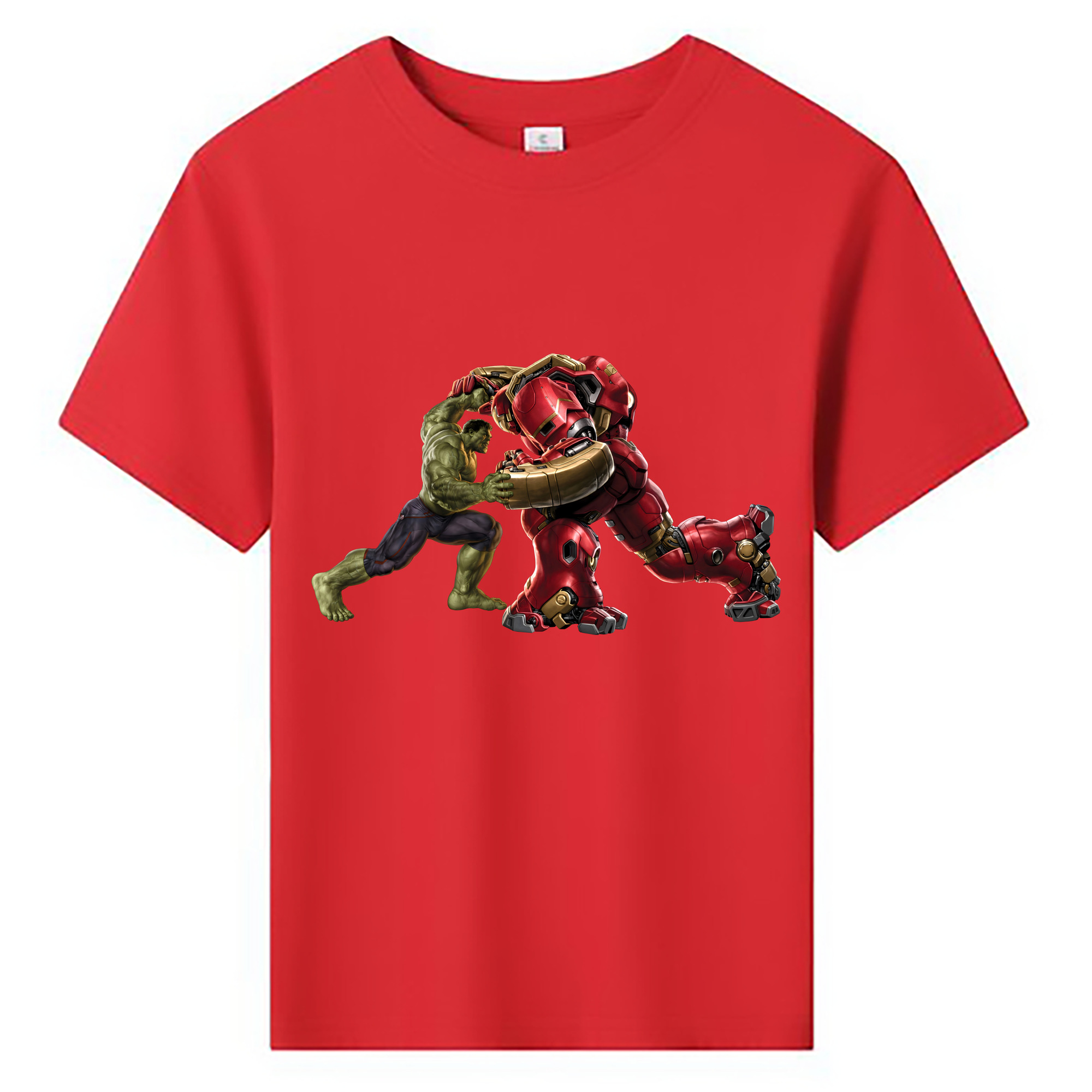 （画像用） アベンジャーズ The Avengers 綿100％キッズTシャツ（フロントプリント）
