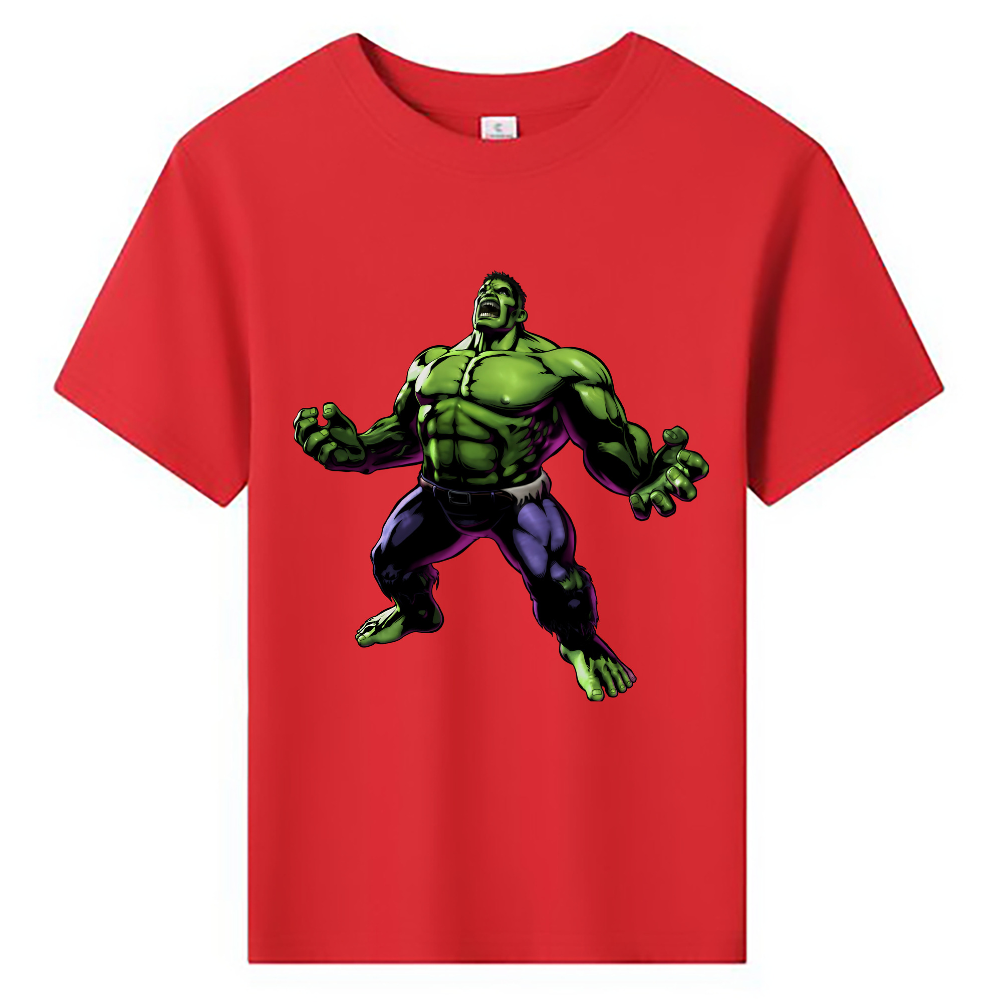 （画像用） アベンジャーズ The Avengers 綿100％キッズTシャツ（フロントプリント）