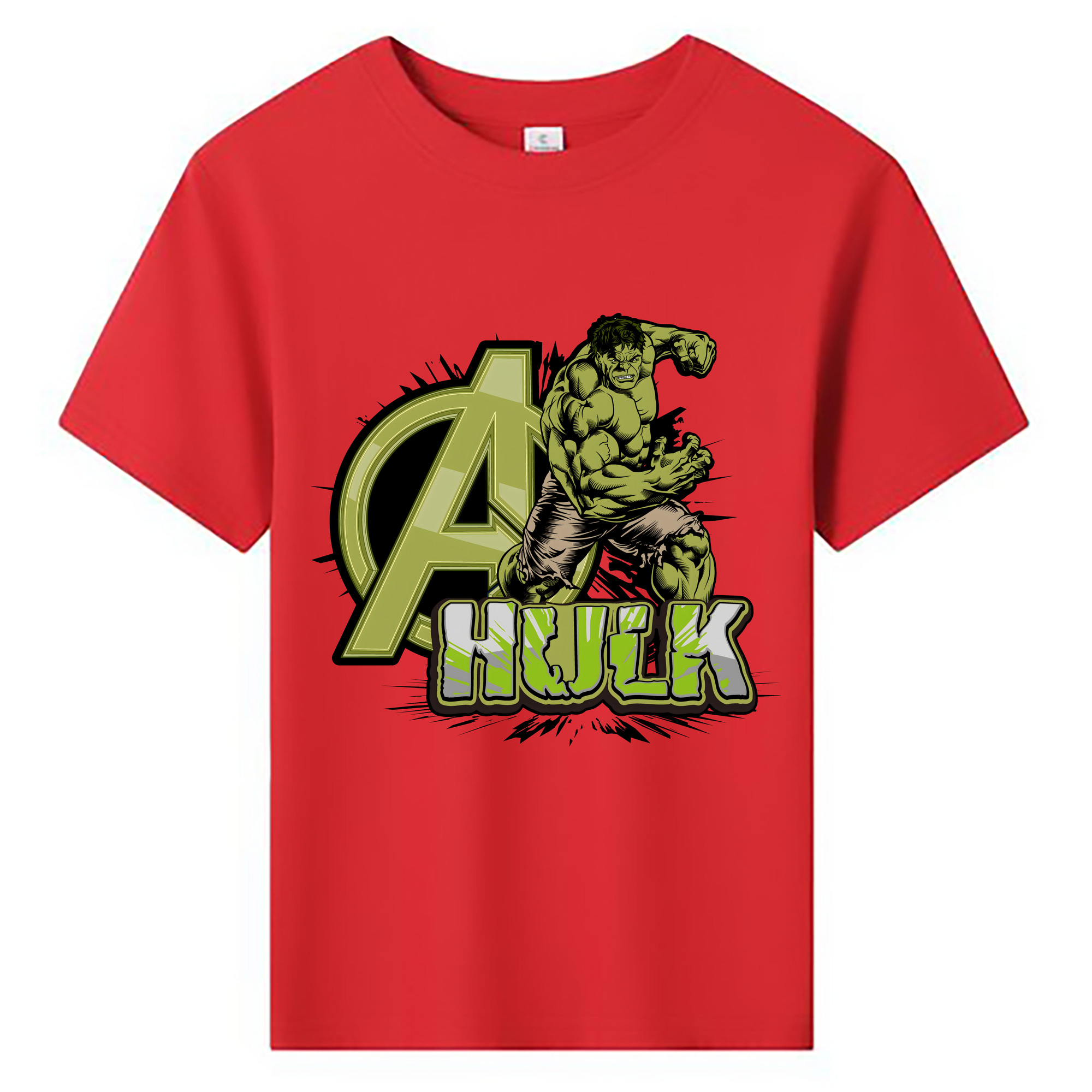 （画像用） アベンジャーズ The Avengers 綿100％キッズTシャツ（フロントプリント）