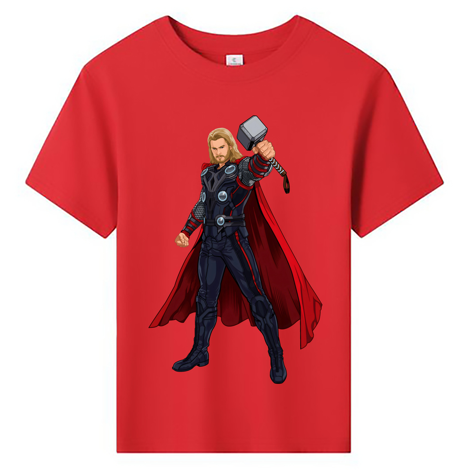 （画像用） アベンジャーズ The Avengers 綿100％キッズTシャツ（フロントプリント）