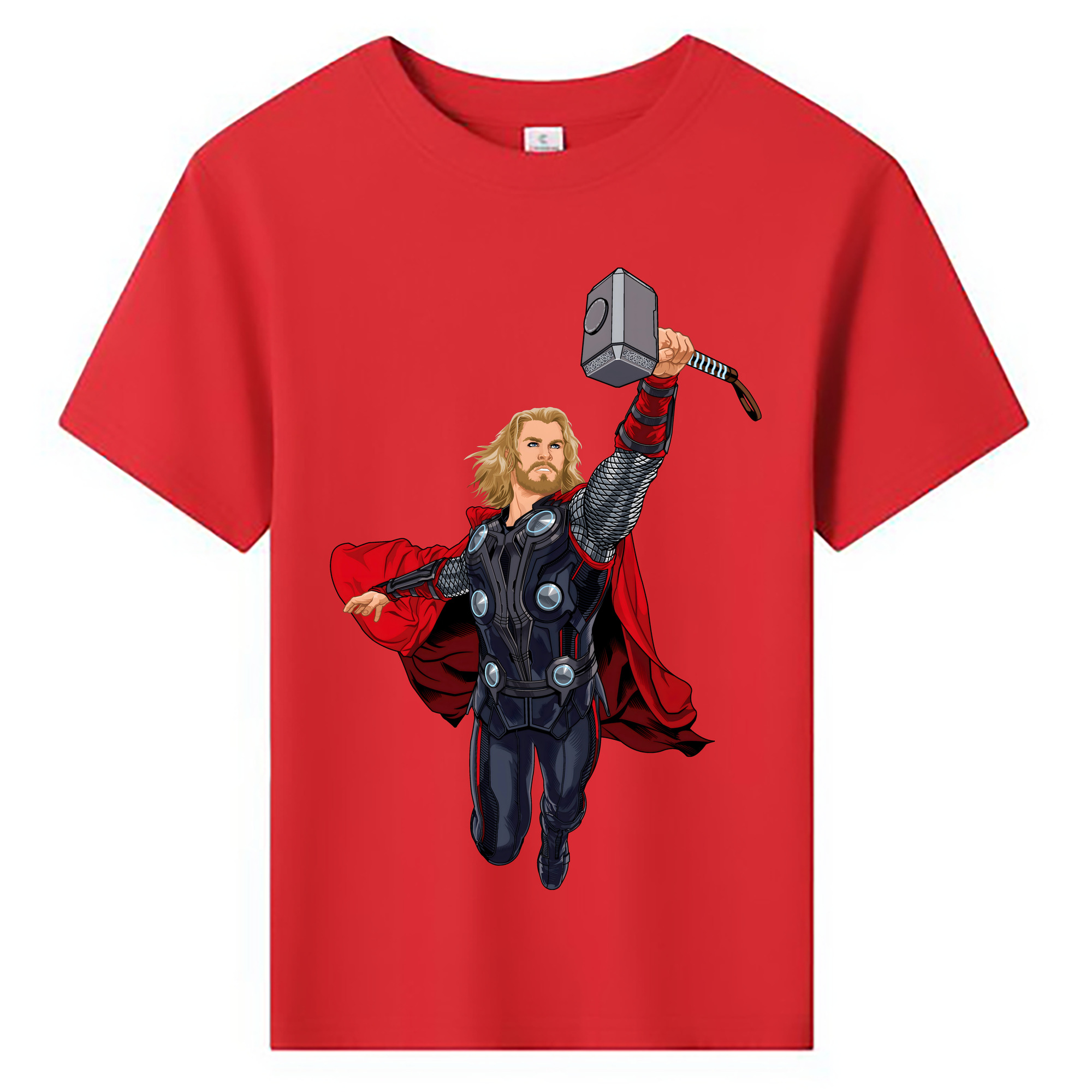 （画像用） アベンジャーズ The Avengers 綿100％キッズTシャツ（フロントプリント）