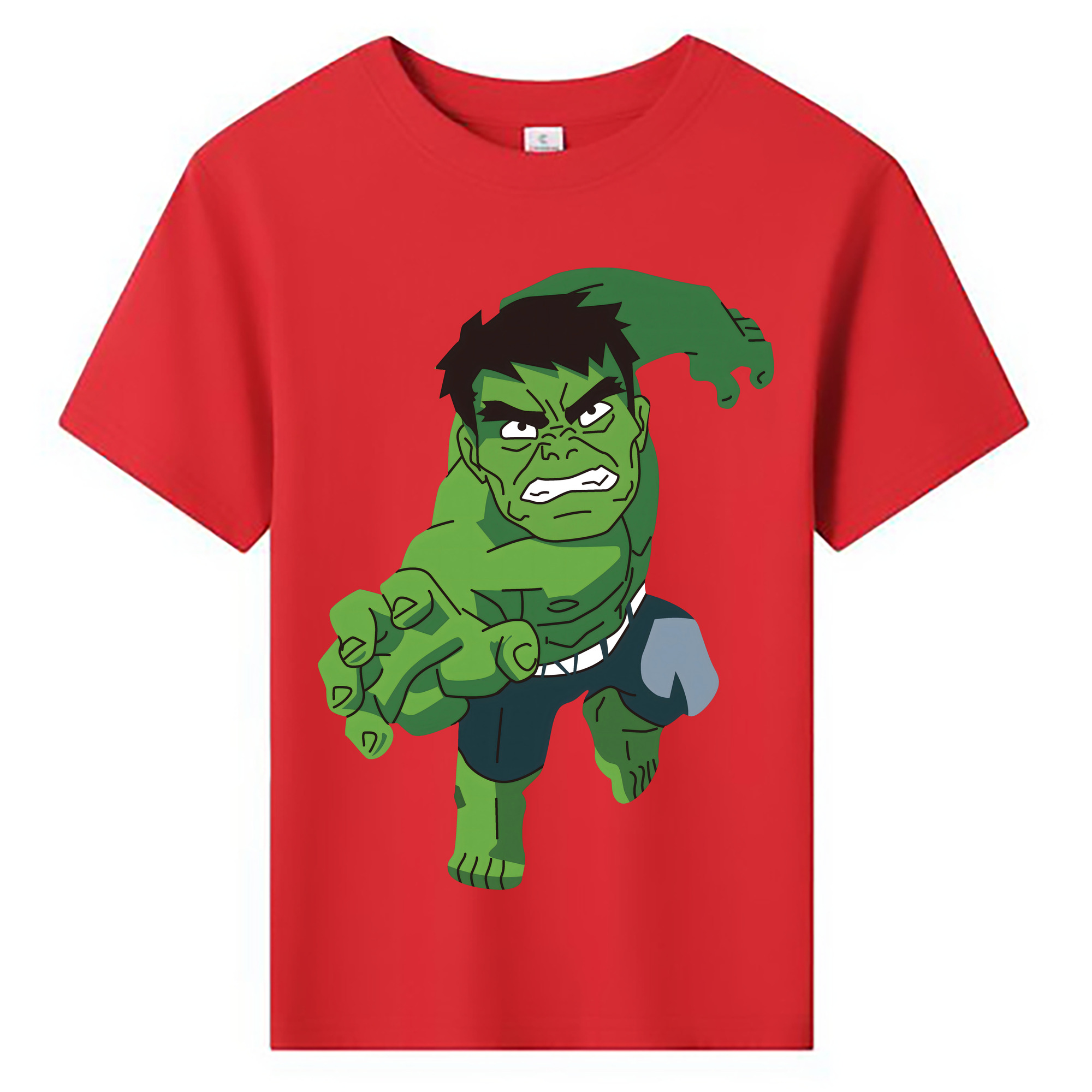 （画像用） アベンジャーズ The Avengers 綿100％キッズTシャツ（フロントプリント）