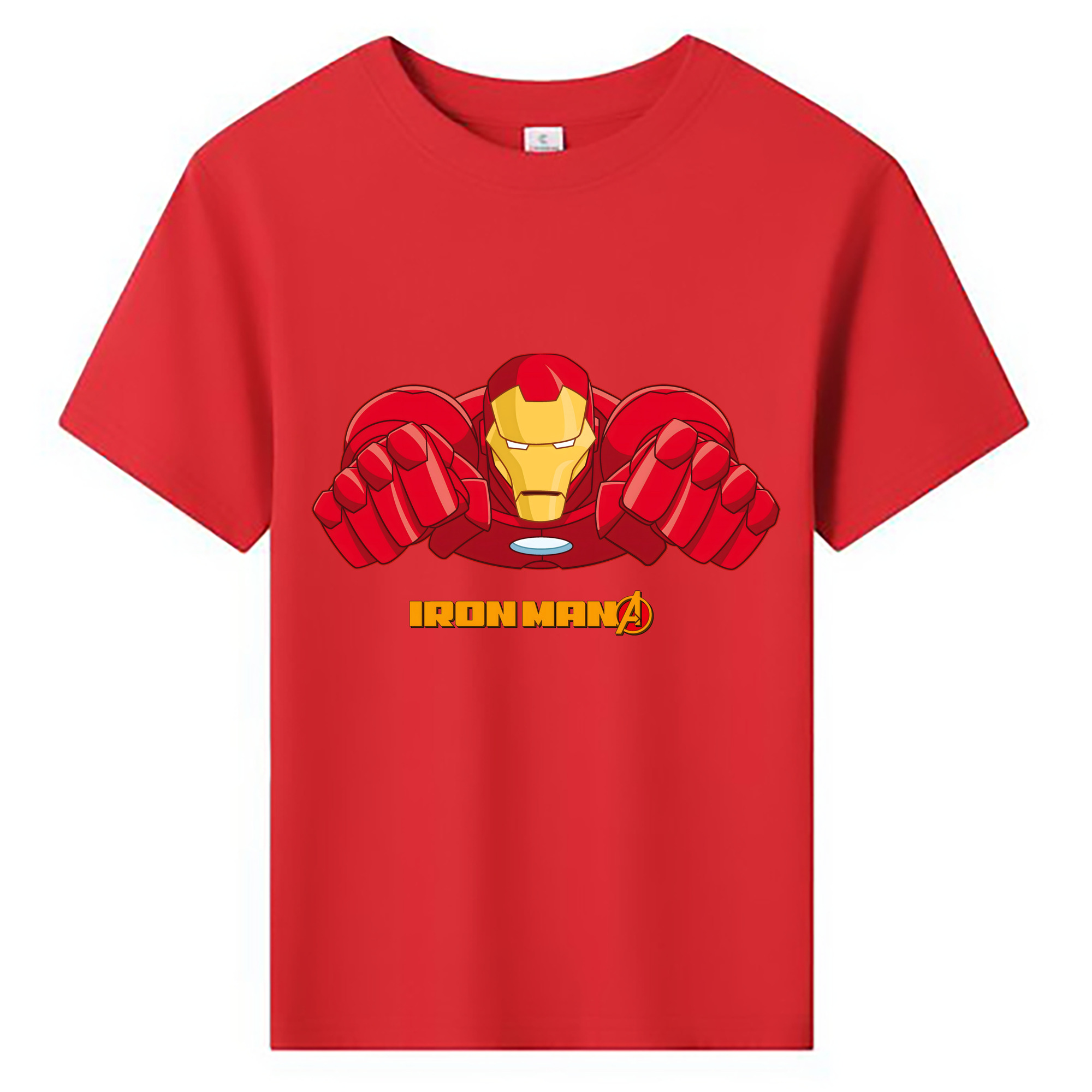 （画像用） アベンジャーズ The Avengers 綿100％キッズTシャツ（フロントプリント）