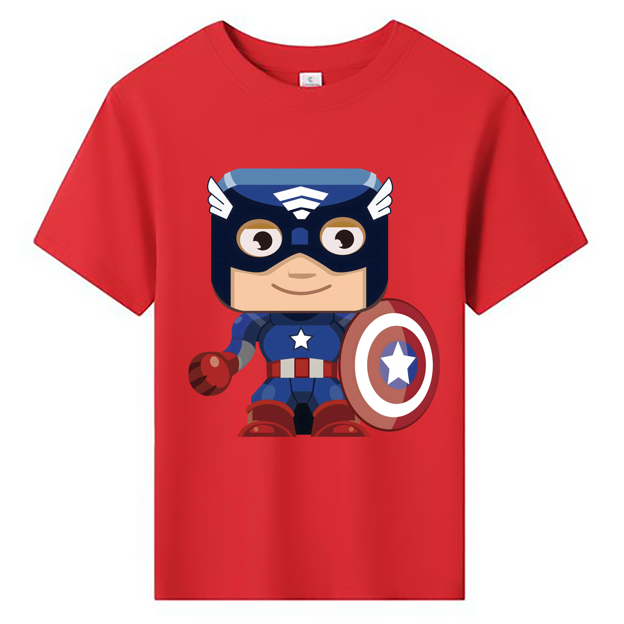 （画像用） アベンジャーズ The Avengers 綿100％キッズTシャツ（フロントプリント）
