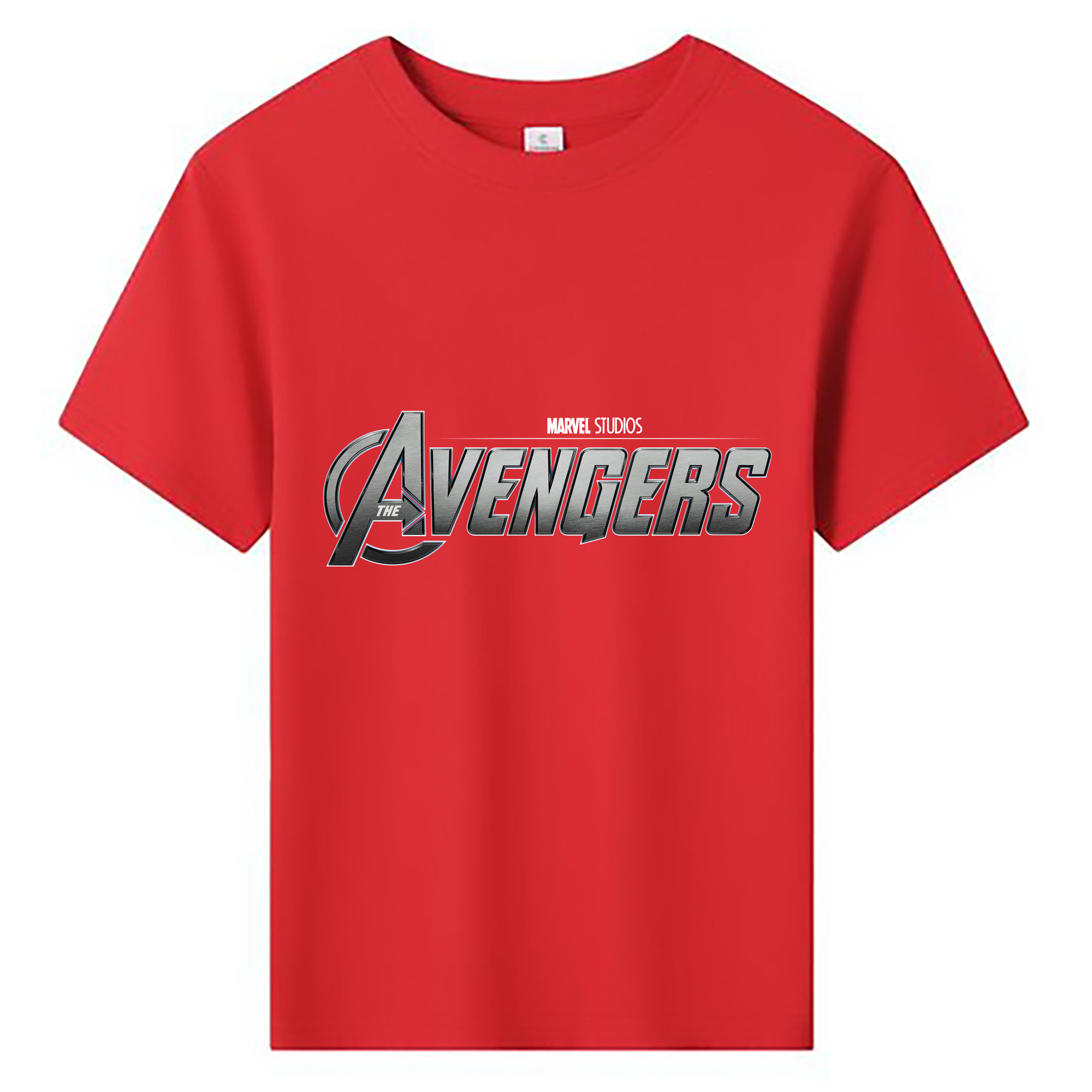 （画像用） アベンジャーズ The Avengers 綿100％キッズTシャツ（フロントプリント）