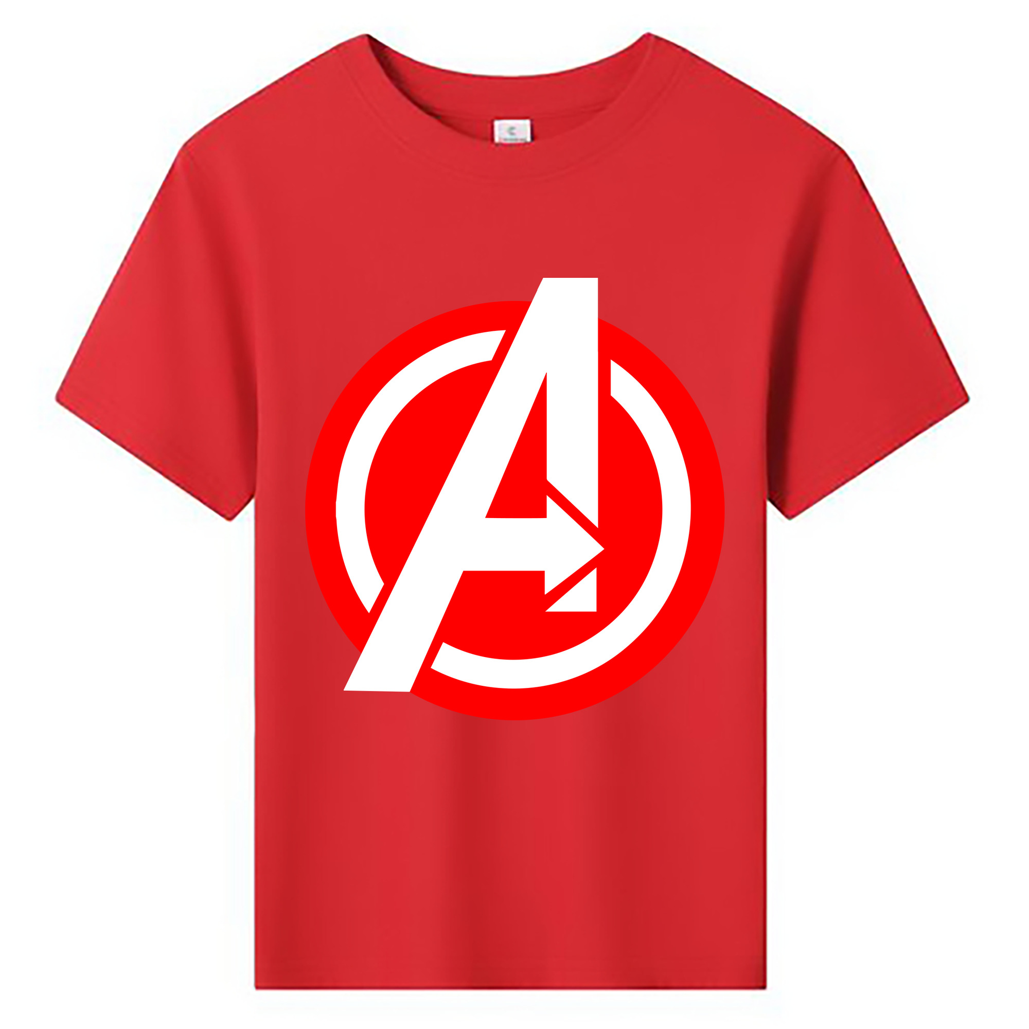 （画像用） アベンジャーズ The Avengers 綿100％キッズTシャツ（フロントプリント）