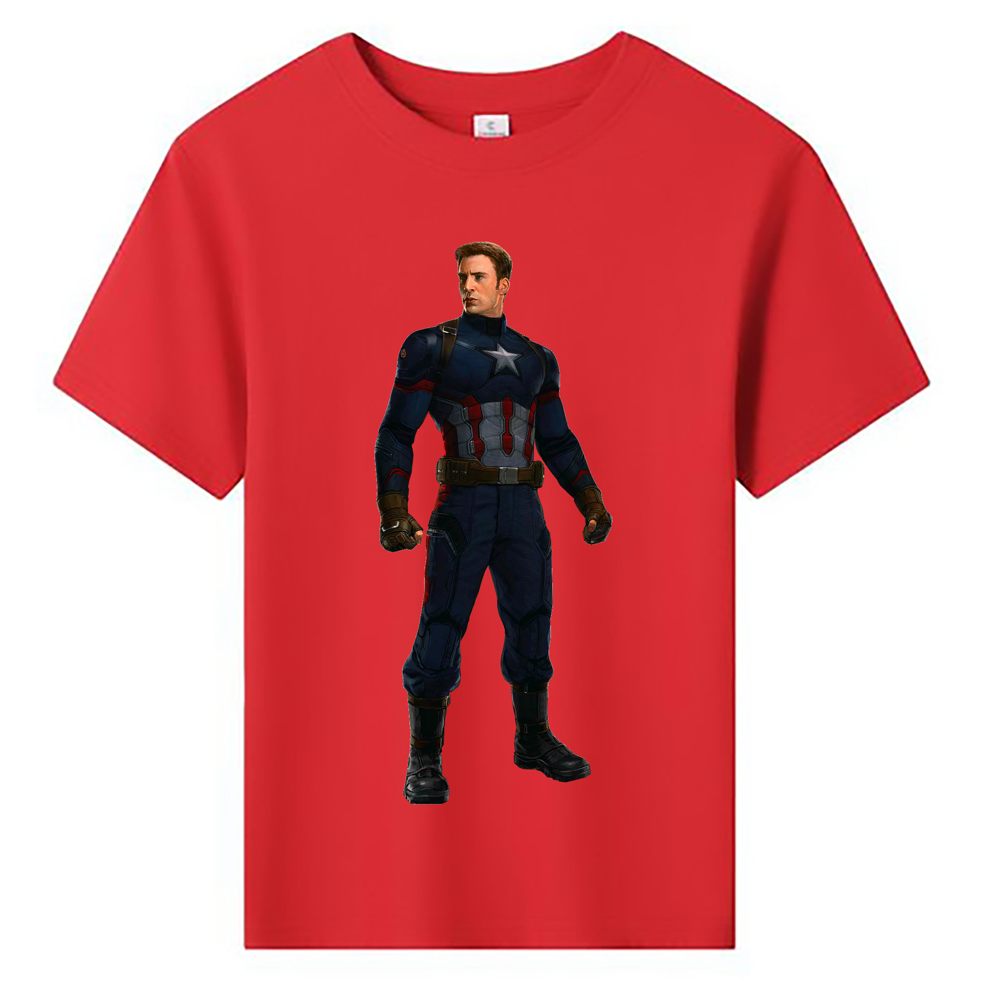 （画像用） アベンジャーズ The Avengers 綿100％キッズTシャツ（フロントプリント）