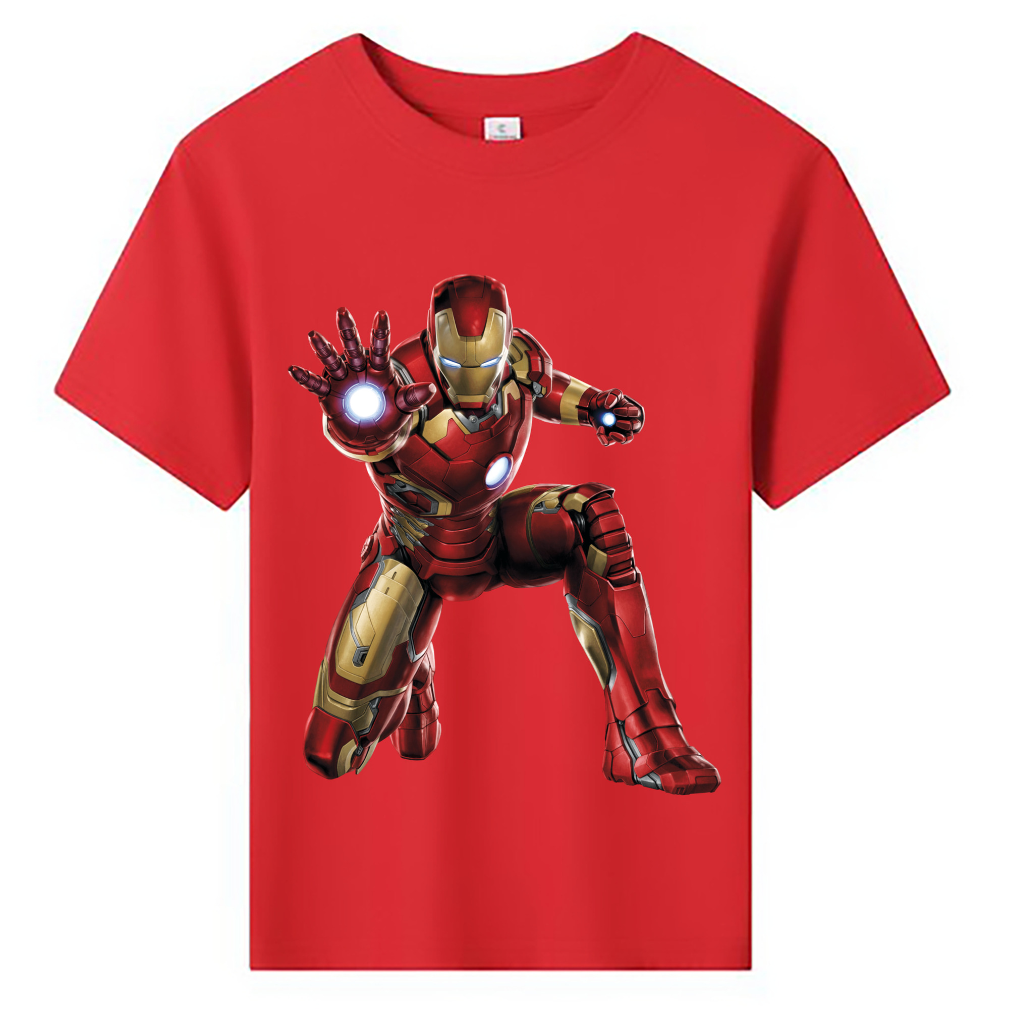（画像用） アベンジャーズ The Avengers 綿100％キッズTシャツ（フロントプリント）