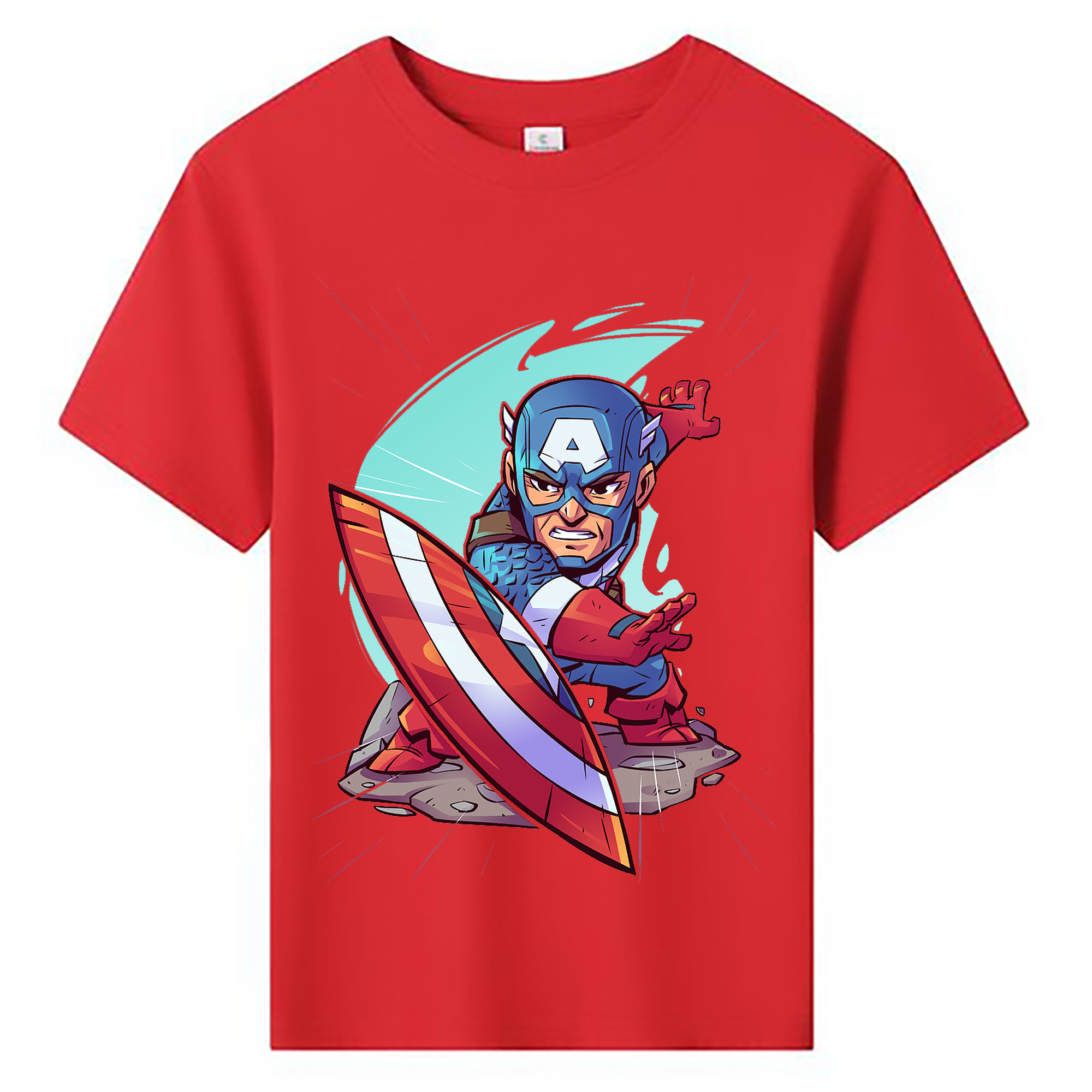 （画像用） アベンジャーズ The Avengers 綿100％キッズTシャツ（フロントプリント）