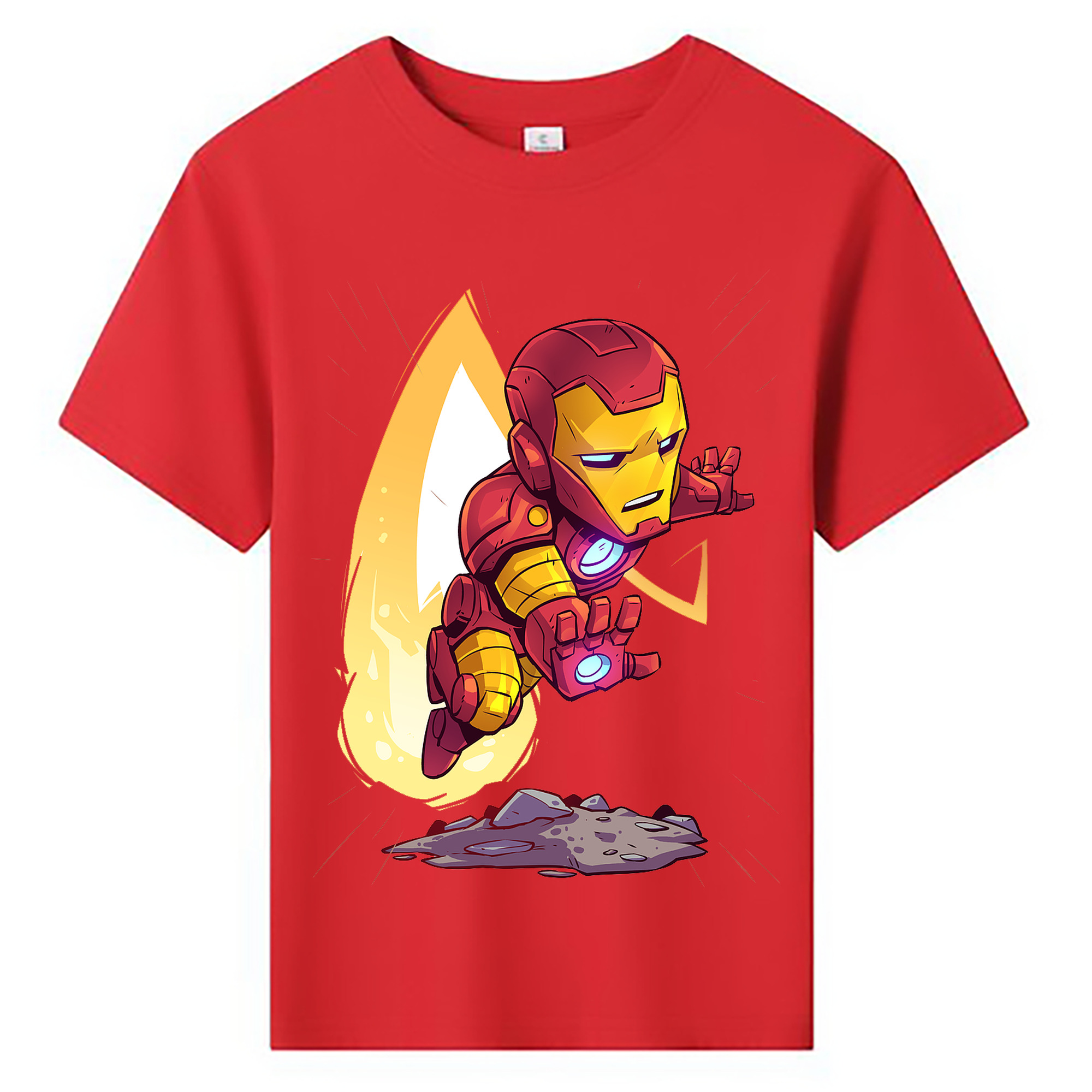 （画像用） アベンジャーズ The Avengers 綿100％キッズTシャツ（フロントプリント）