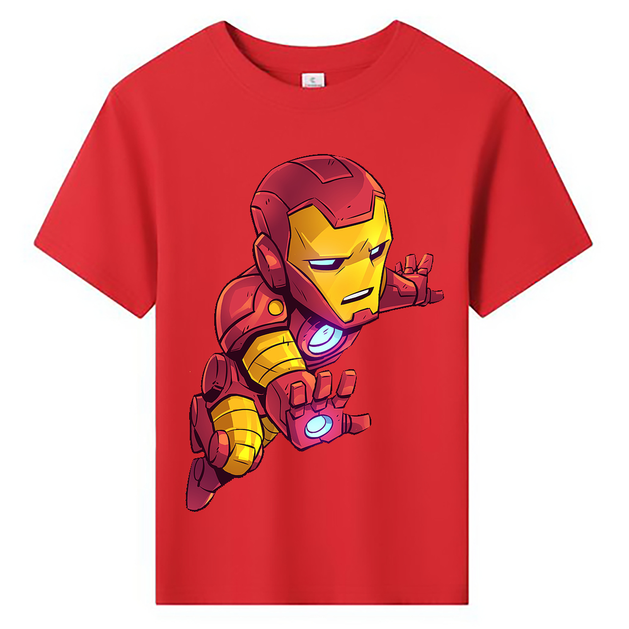（画像用） アベンジャーズ The Avengers 綿100％キッズTシャツ（フロントプリント）