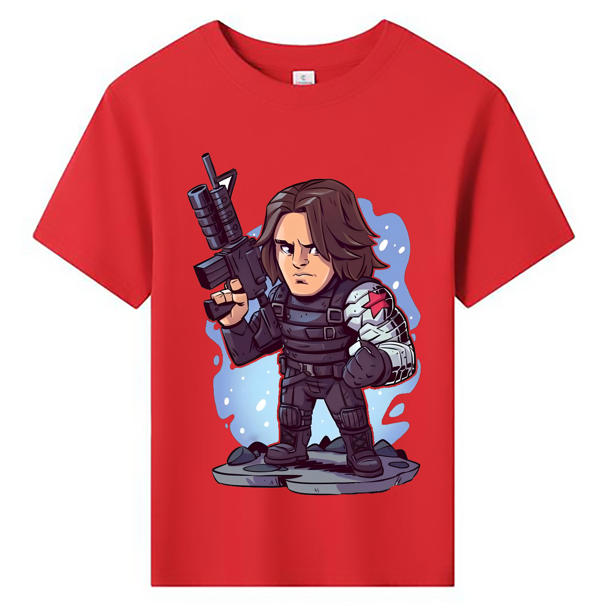 （画像用） アベンジャーズ The Avengers 綿100％キッズTシャツ（フロントプリント）