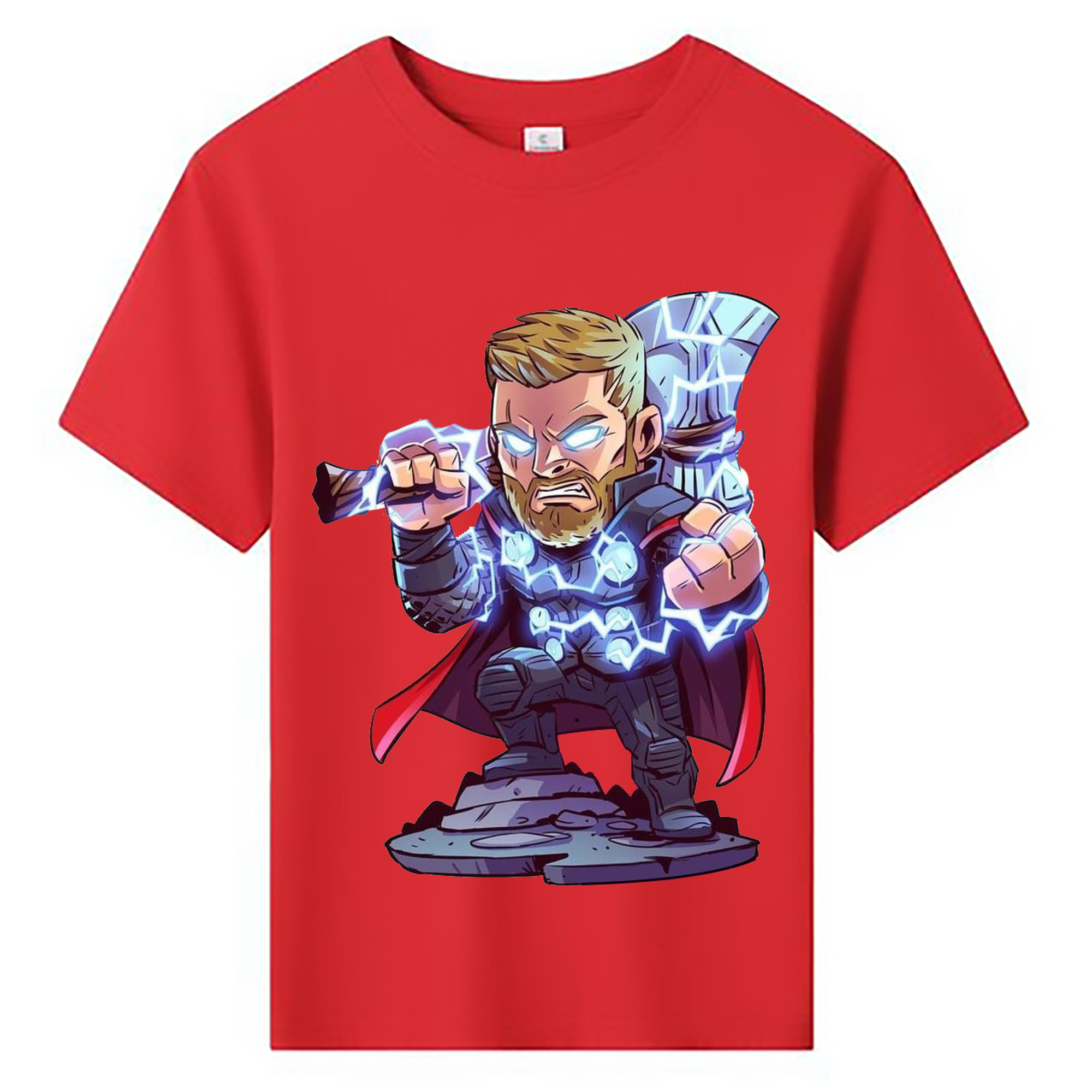 （画像用） アベンジャーズ The Avengers 綿100％キッズTシャツ（フロントプリント）