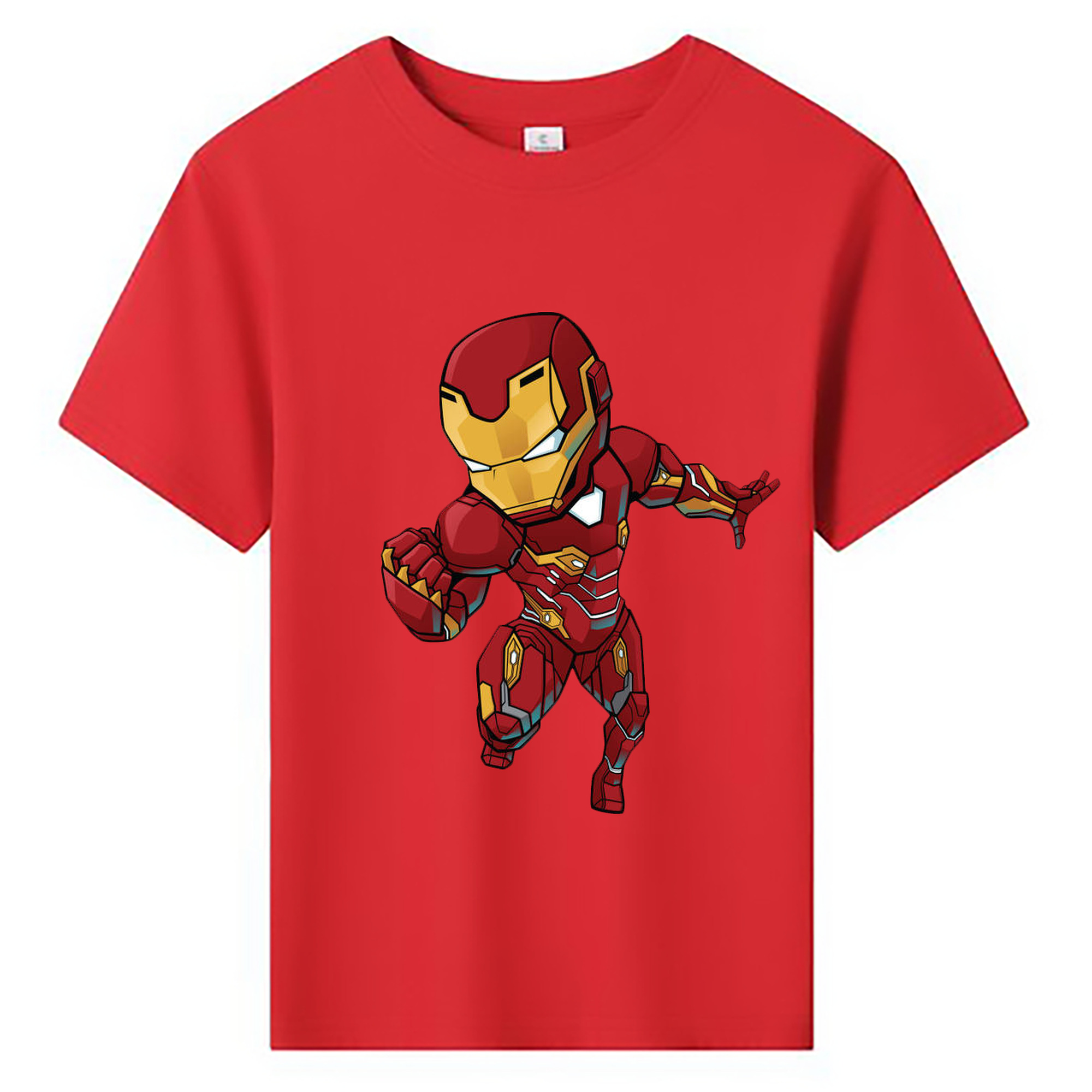 （画像用） アベンジャーズ The Avengers 綿100％キッズTシャツ（フロントプリント）