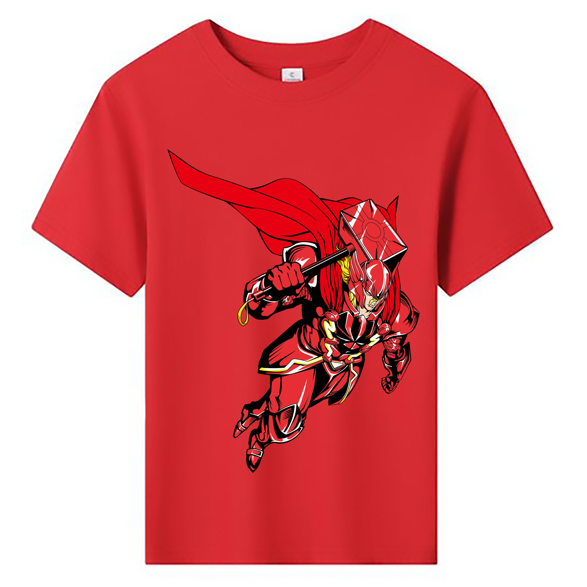 （画像用） アベンジャーズ The Avengers 綿100％キッズTシャツ（フロントプリント）