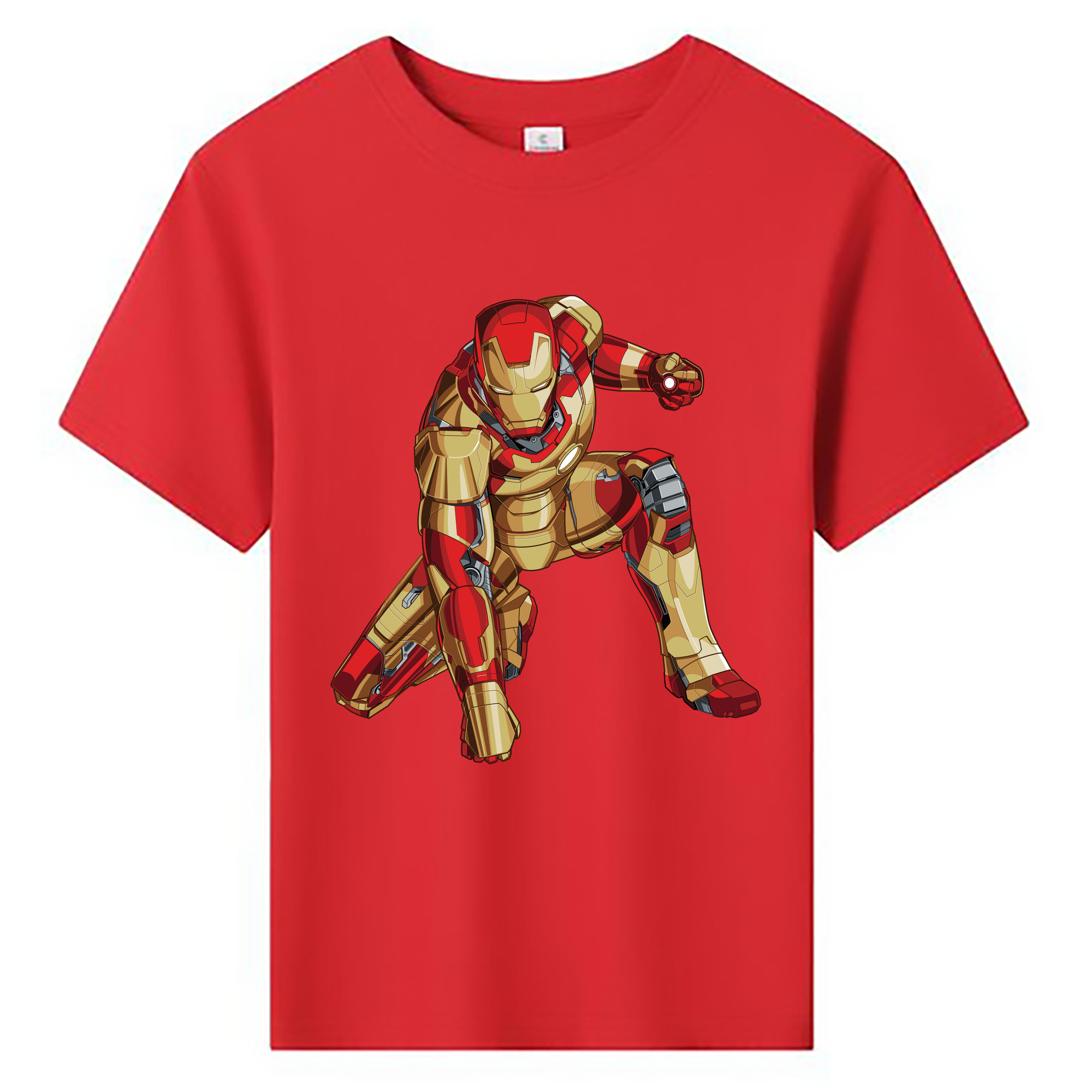 （画像用） アベンジャーズ The Avengers 綿100％キッズTシャツ（フロントプリント）