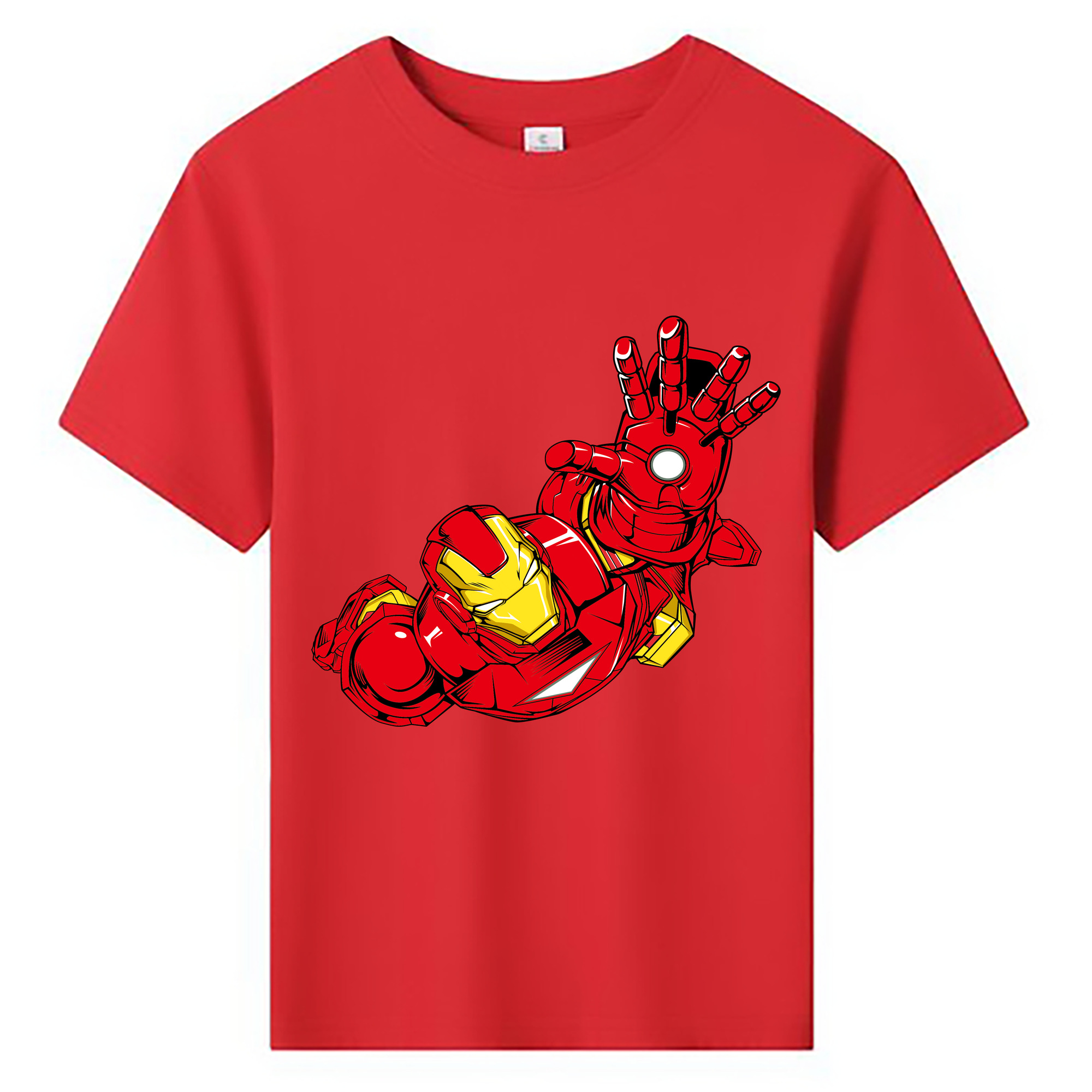 （画像用） アベンジャーズ The Avengers 綿100％キッズTシャツ（フロントプリント）