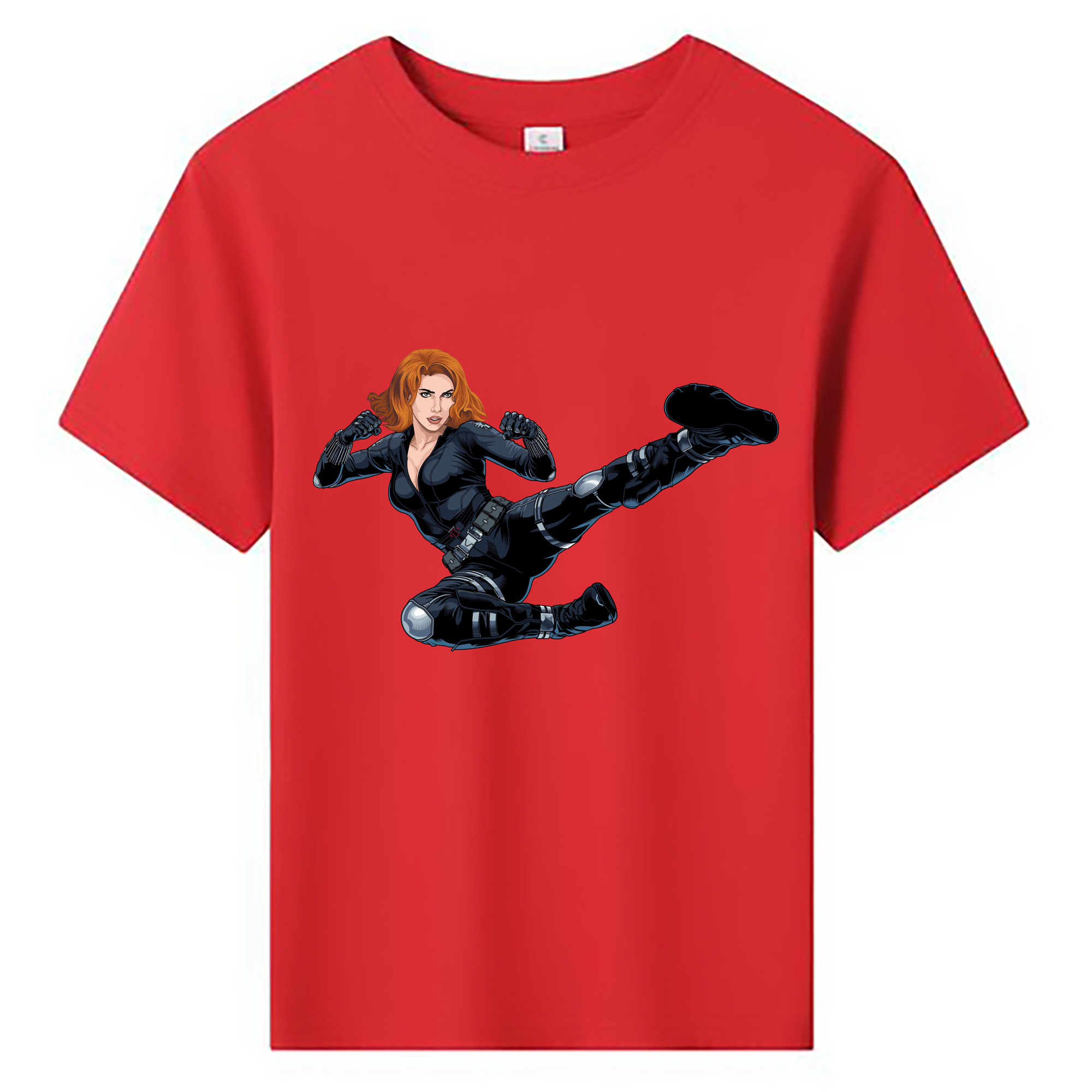 （画像用） アベンジャーズ The Avengers 綿100％キッズTシャツ（フロントプリント）