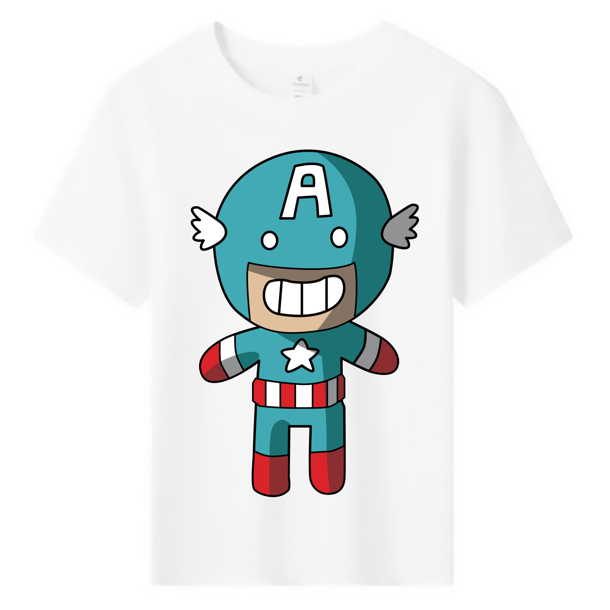 （画像用） アベンジャーズ The Avengers 綿100％キッズTシャツ（フロントプリント）