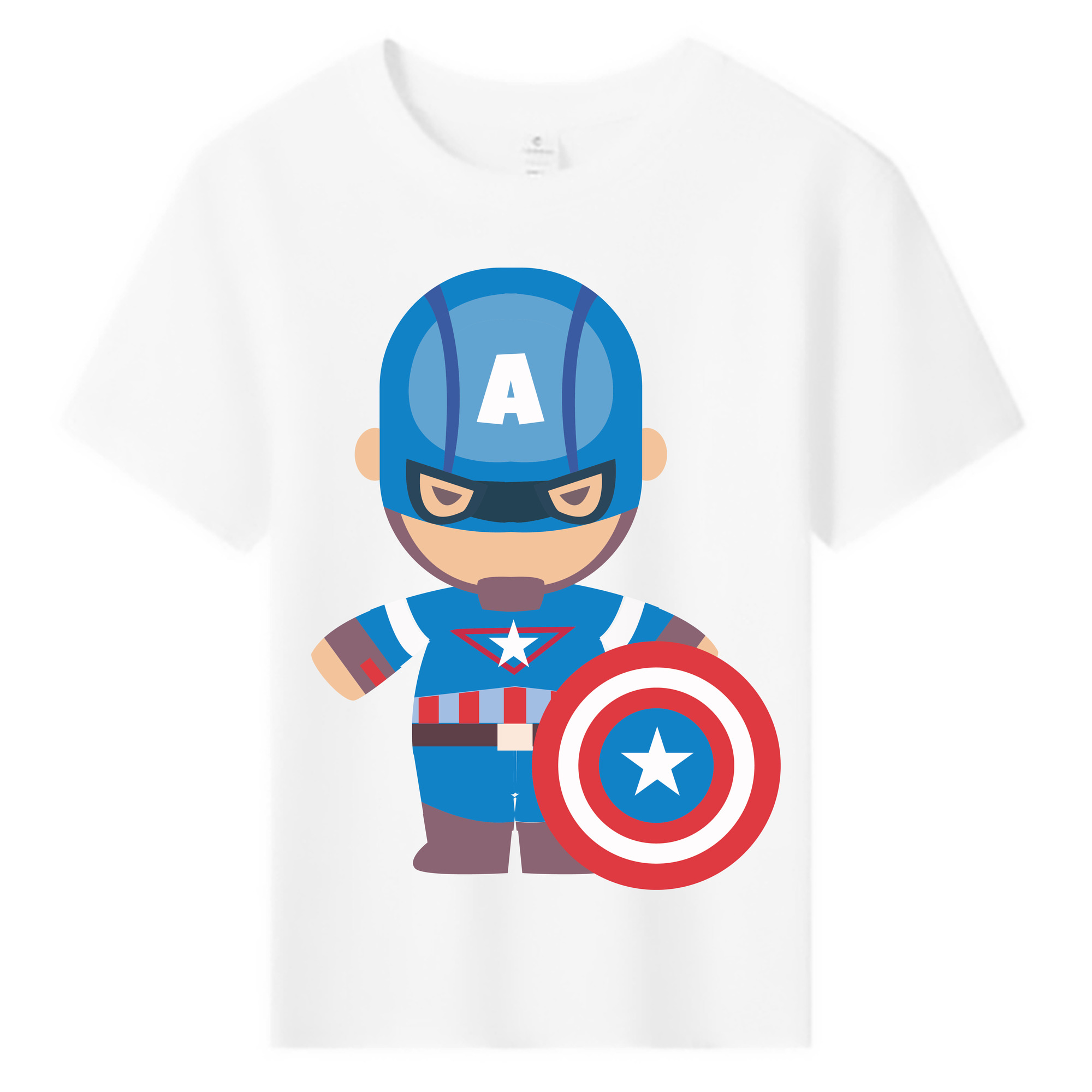 （画像用） アベンジャーズ The Avengers 綿100％キッズTシャツ（フロントプリント）