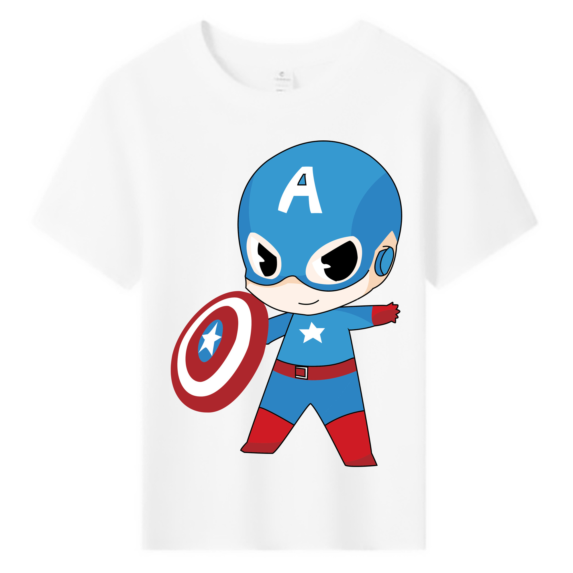 （画像用） アベンジャーズ The Avengers 綿100％キッズTシャツ（フロントプリント）