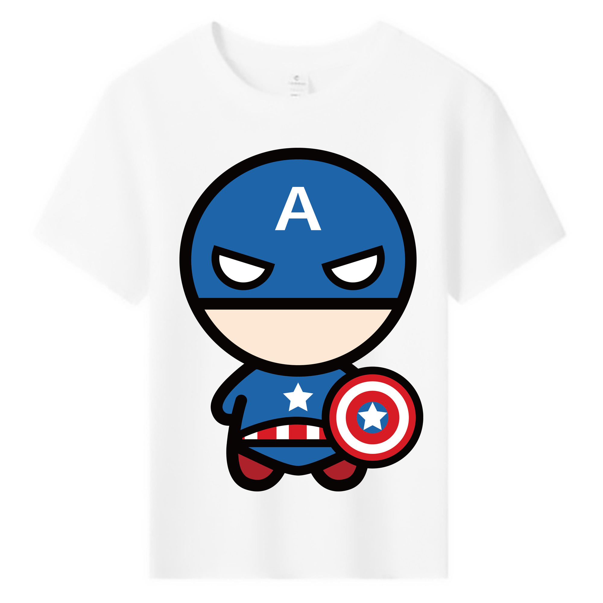 （画像用） アベンジャーズ The Avengers 綿100％キッズTシャツ（フロントプリント）