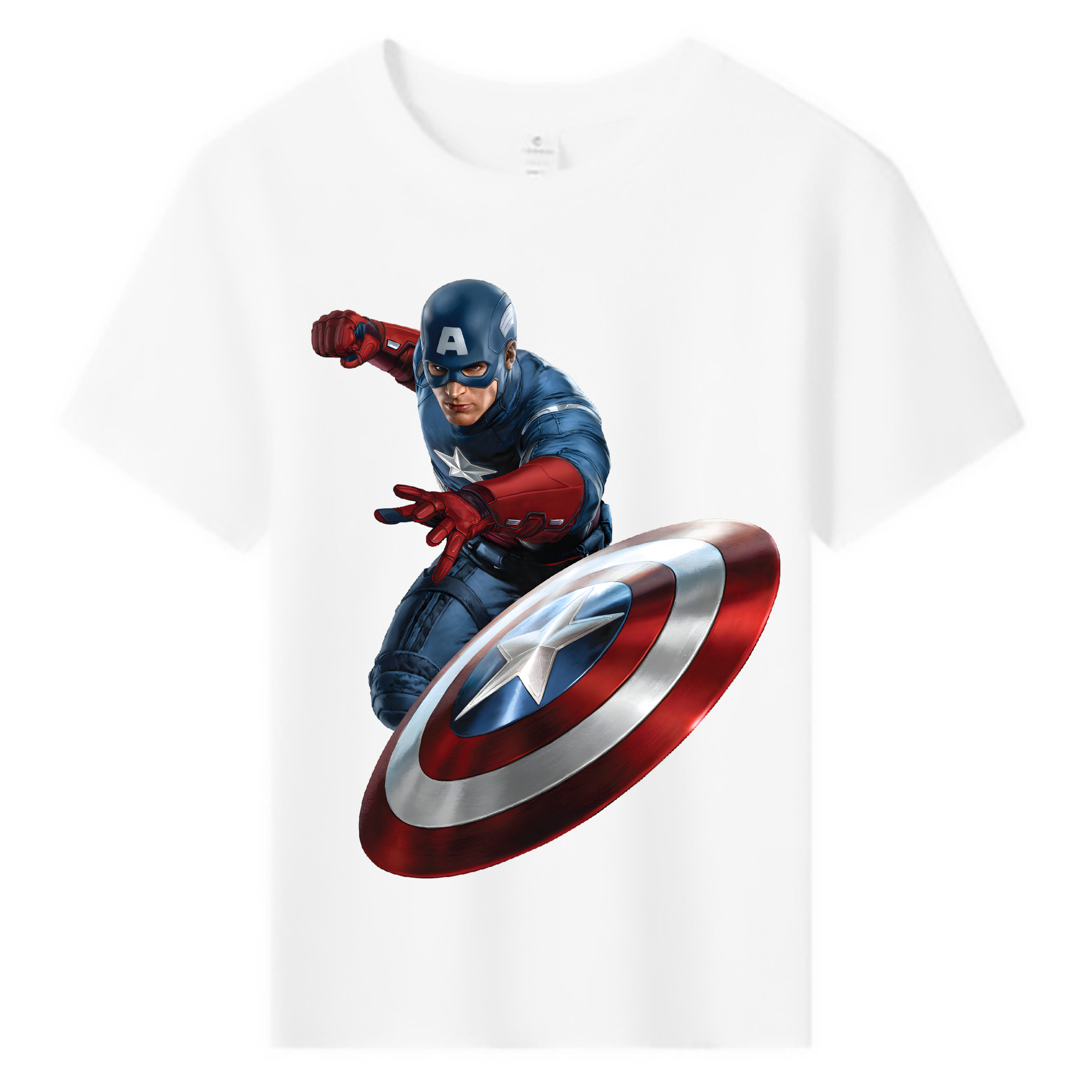 （画像用） アベンジャーズ The Avengers 綿100％キッズTシャツ（フロントプリント）