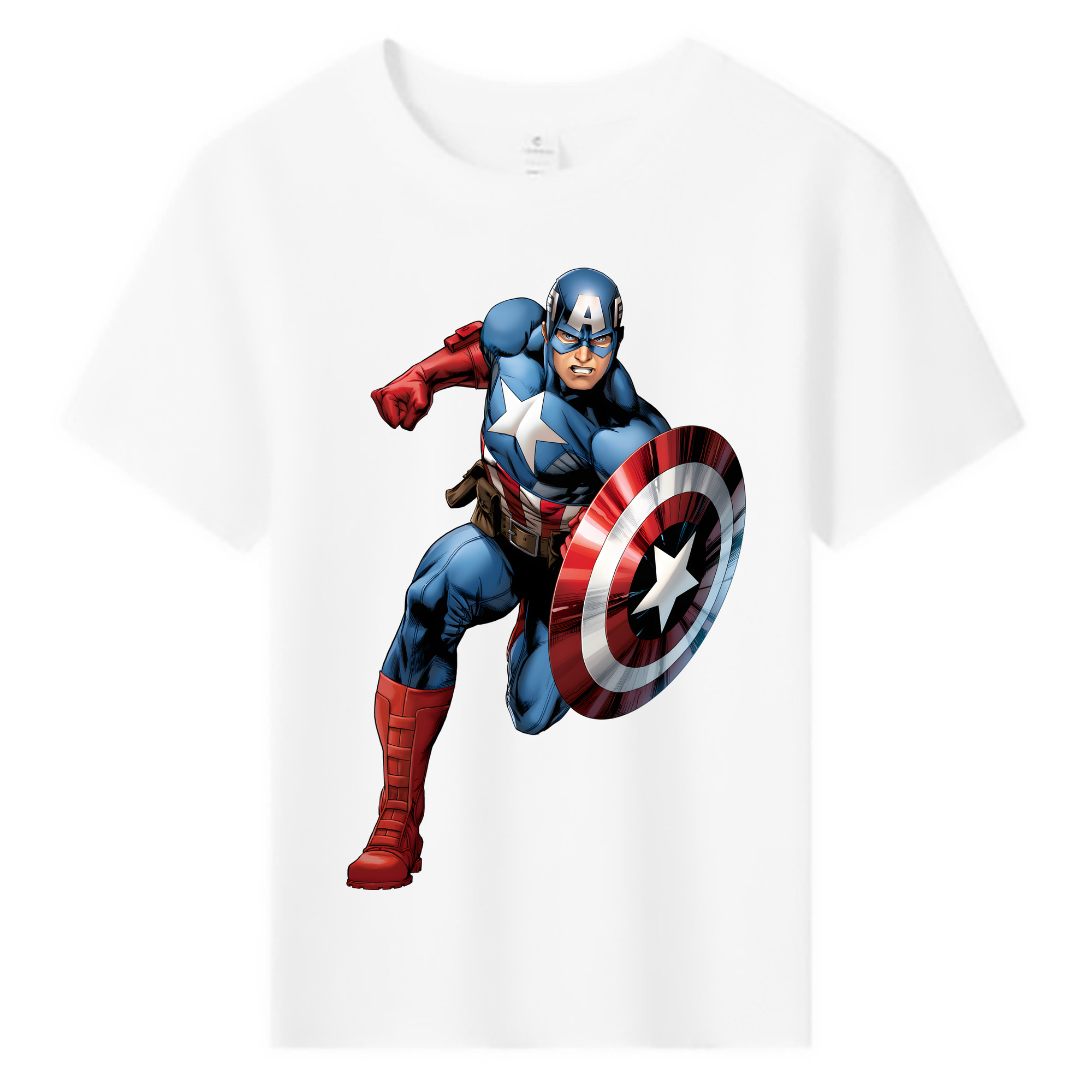 （画像用） アベンジャーズ The Avengers 綿100％キッズTシャツ（フロントプリント）