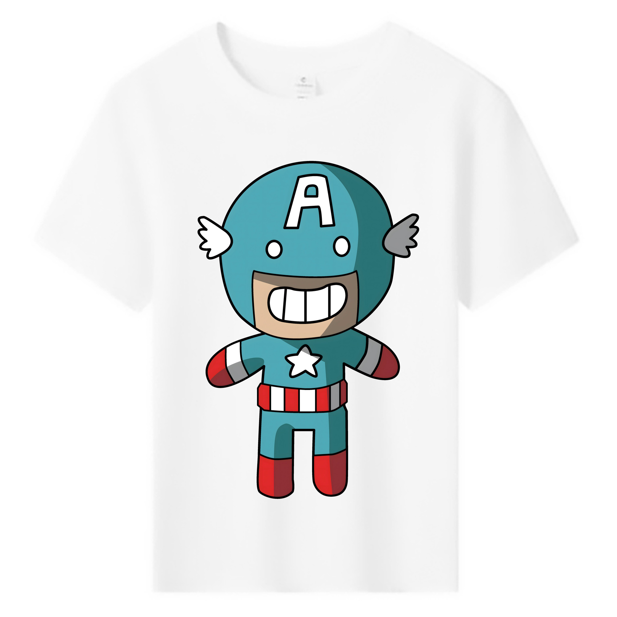 （画像用） アベンジャーズ The Avengers 綿100％キッズTシャツ（フロントプリント）