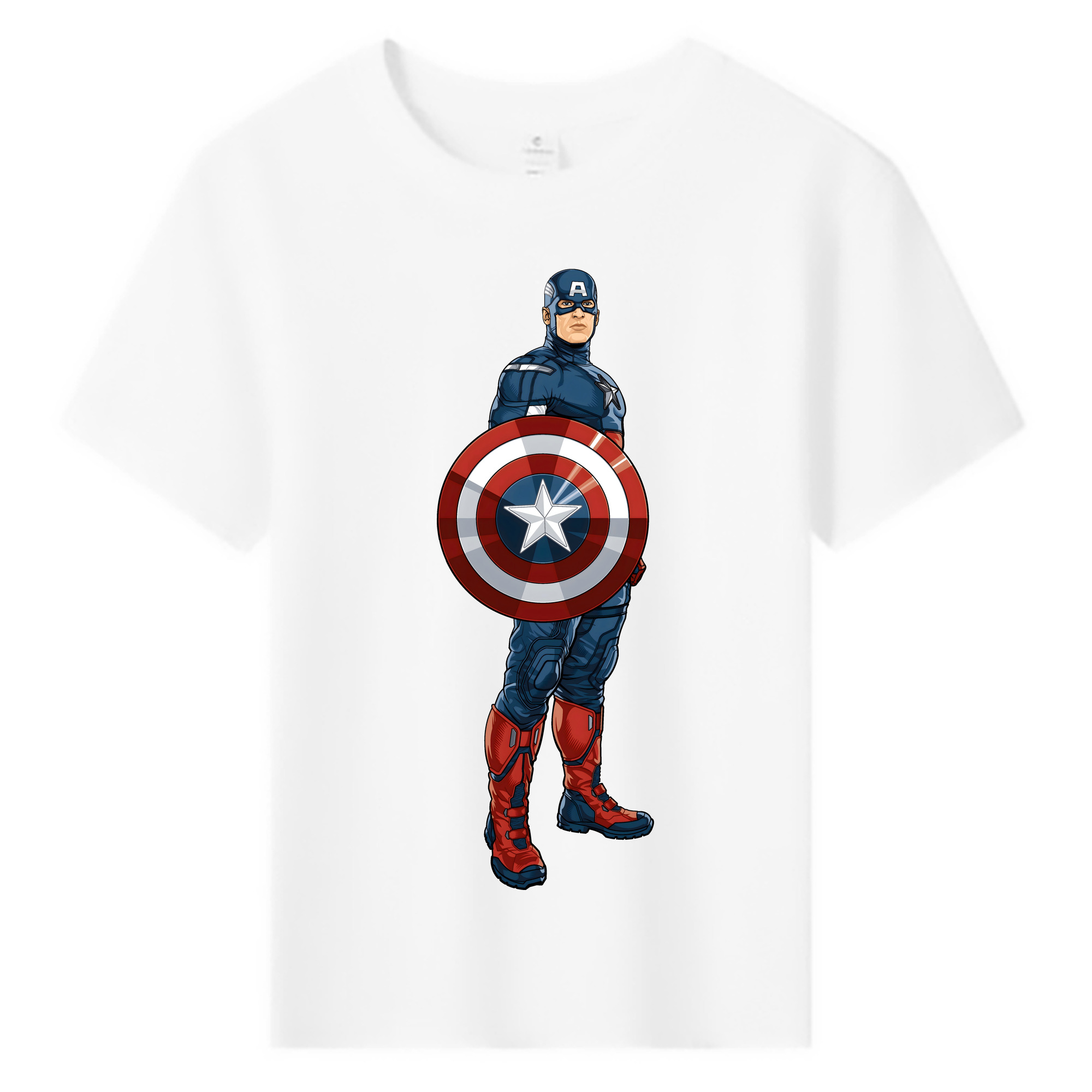 （画像用） アベンジャーズ The Avengers 綿100％キッズTシャツ（フロントプリント）
