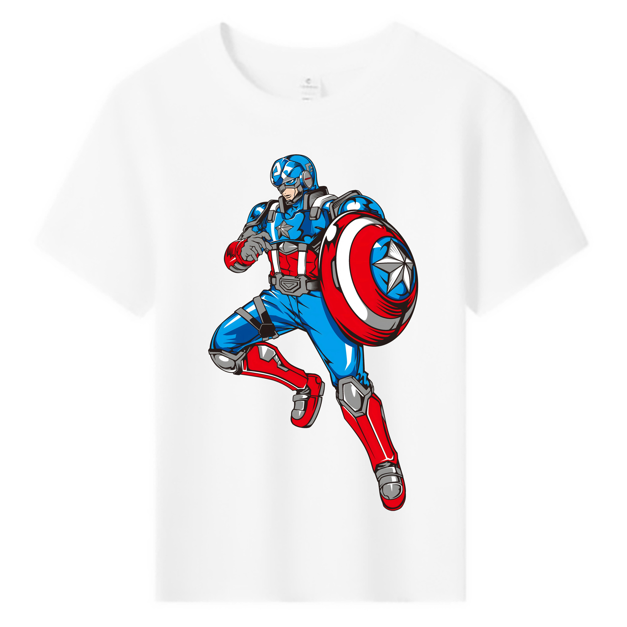（画像用） アベンジャーズ The Avengers 綿100％キッズTシャツ（フロントプリント）