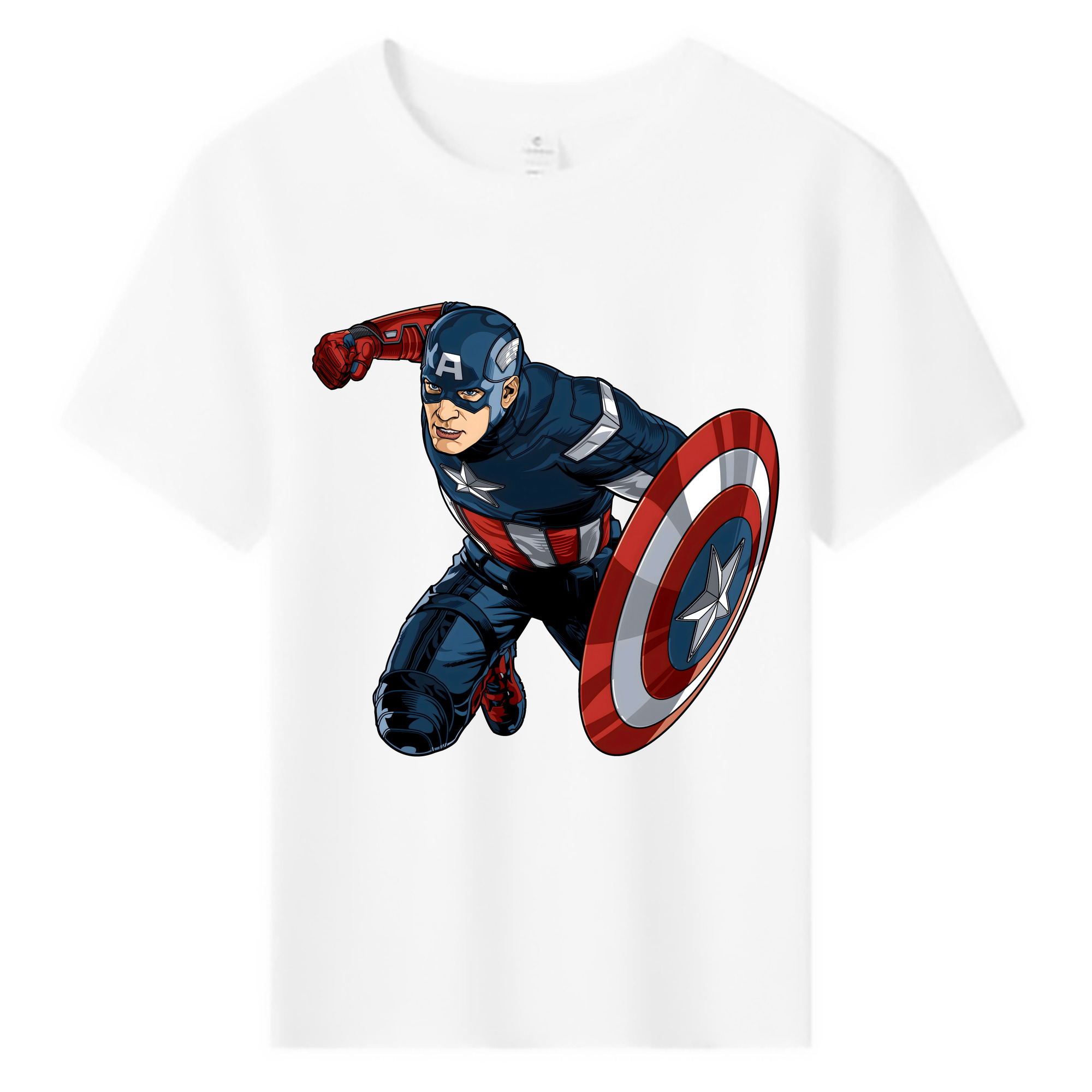 （画像用） アベンジャーズ The Avengers 綿100％キッズTシャツ（フロントプリント）