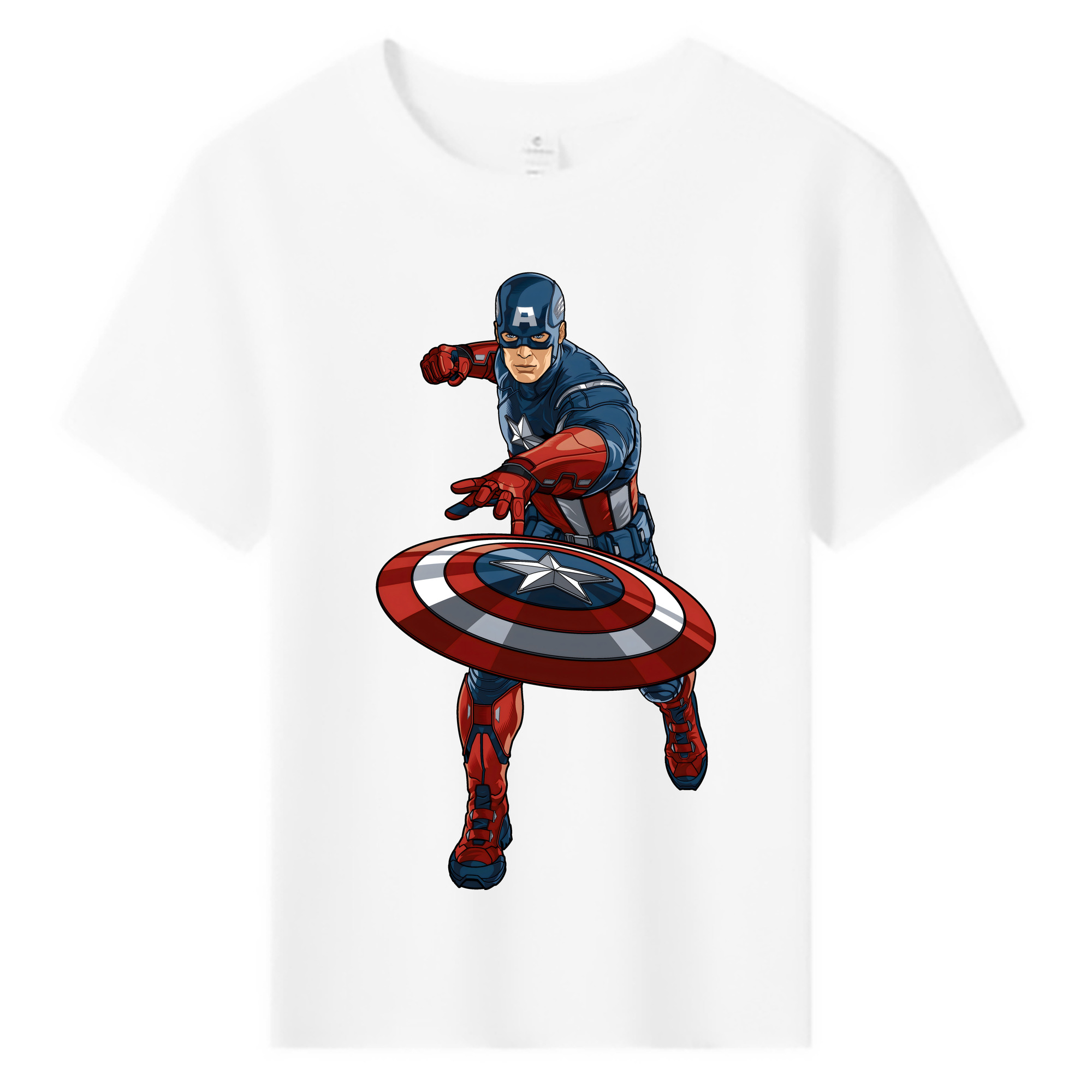 （画像用） アベンジャーズ The Avengers 綿100％キッズTシャツ（フロントプリント）