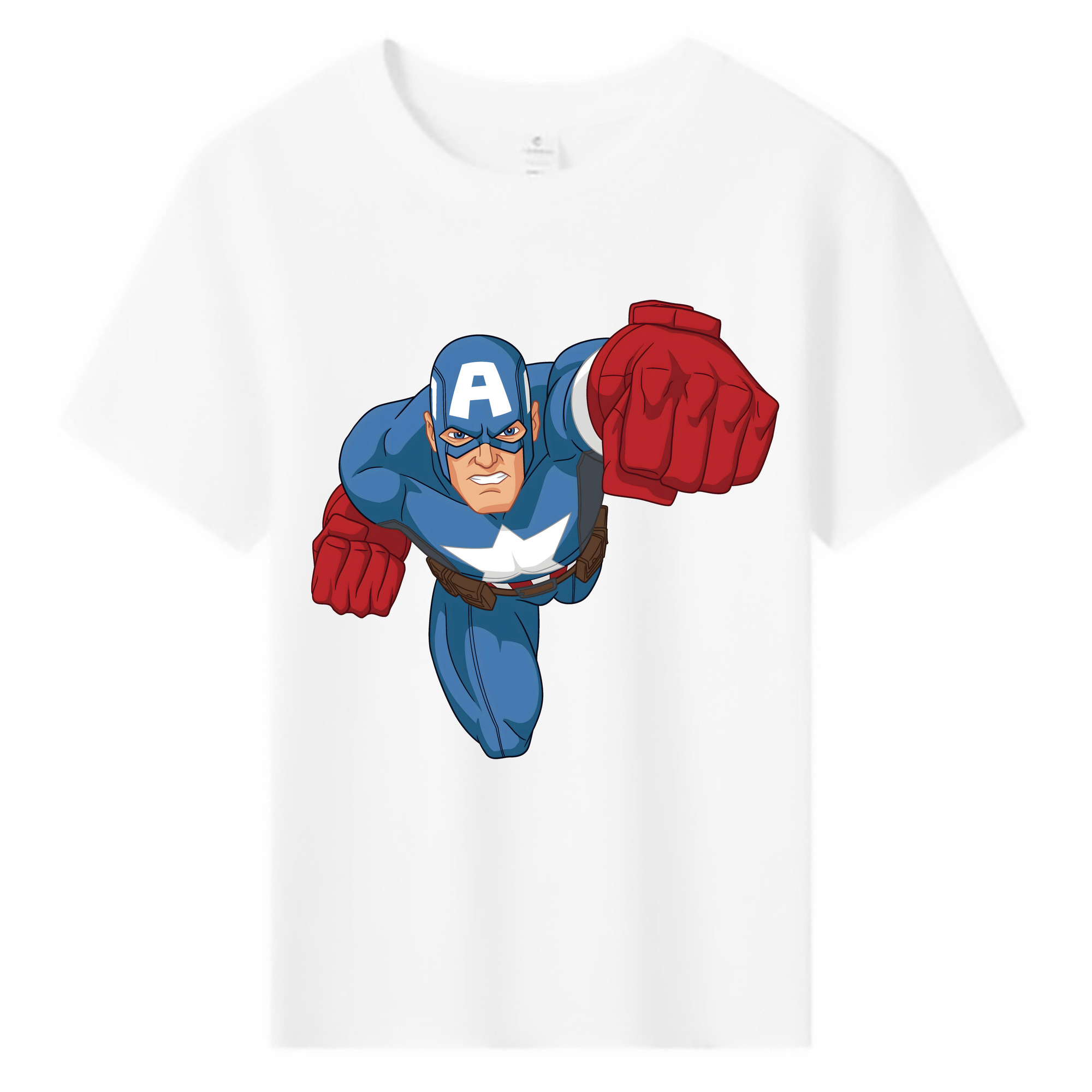 （画像用） アベンジャーズ The Avengers 綿100％キッズTシャツ（フロントプリント）