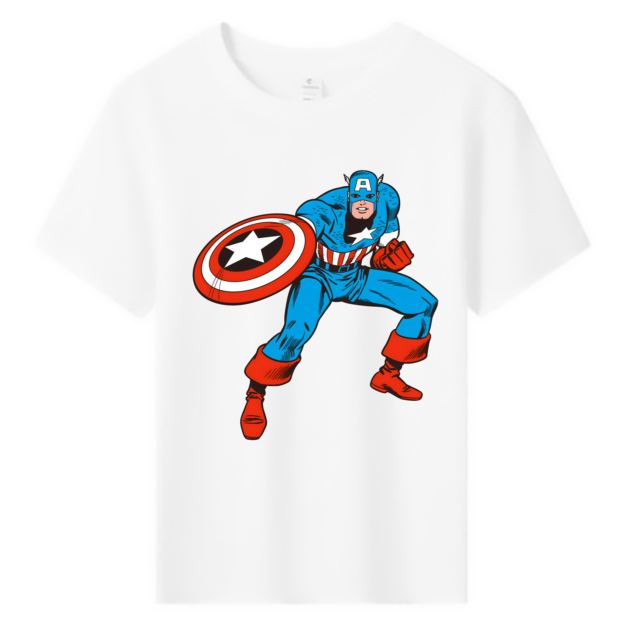 （画像用） アベンジャーズ The Avengers 綿100％キッズTシャツ（フロントプリント）