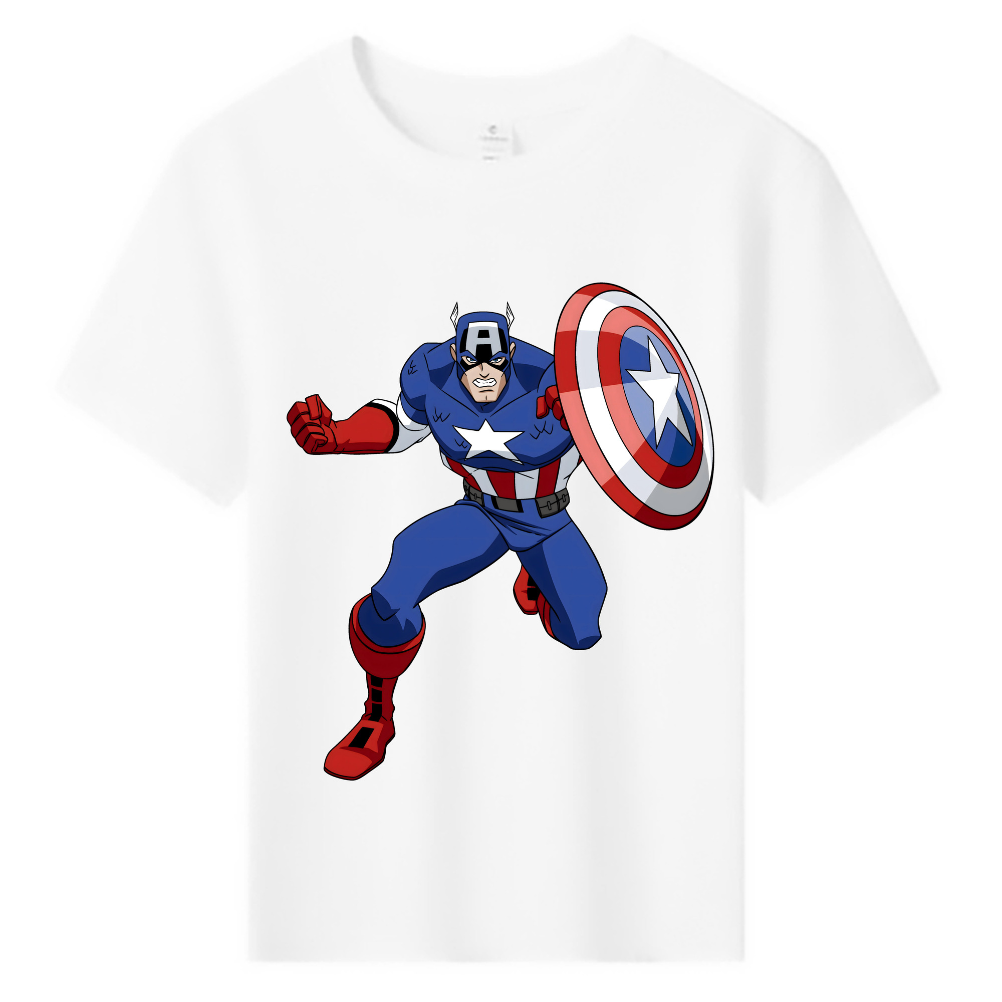 （画像用） アベンジャーズ The Avengers 綿100％キッズTシャツ（フロントプリント）