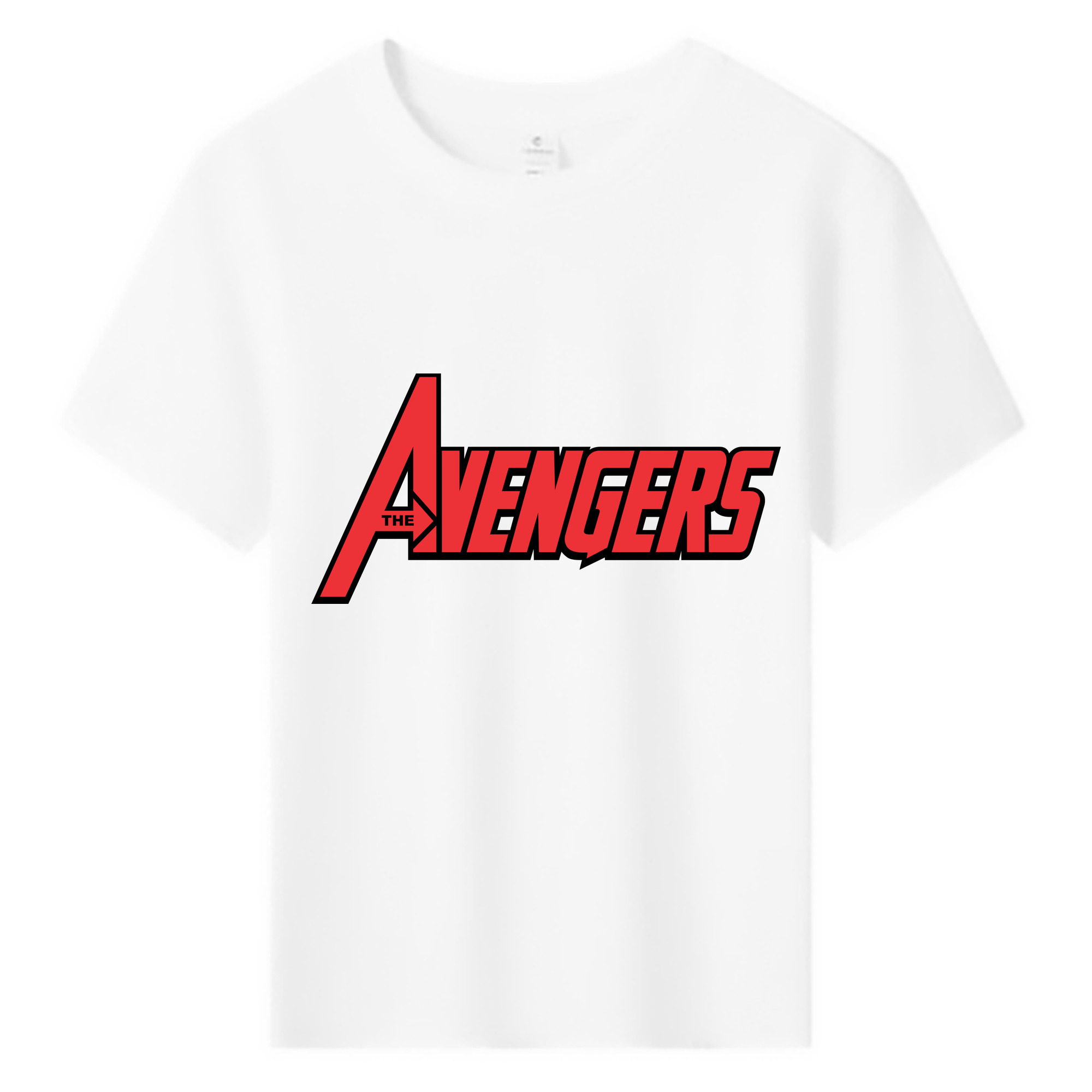 （画像用） アベンジャーズ The Avengers 綿100％キッズTシャツ（フロントプリント）