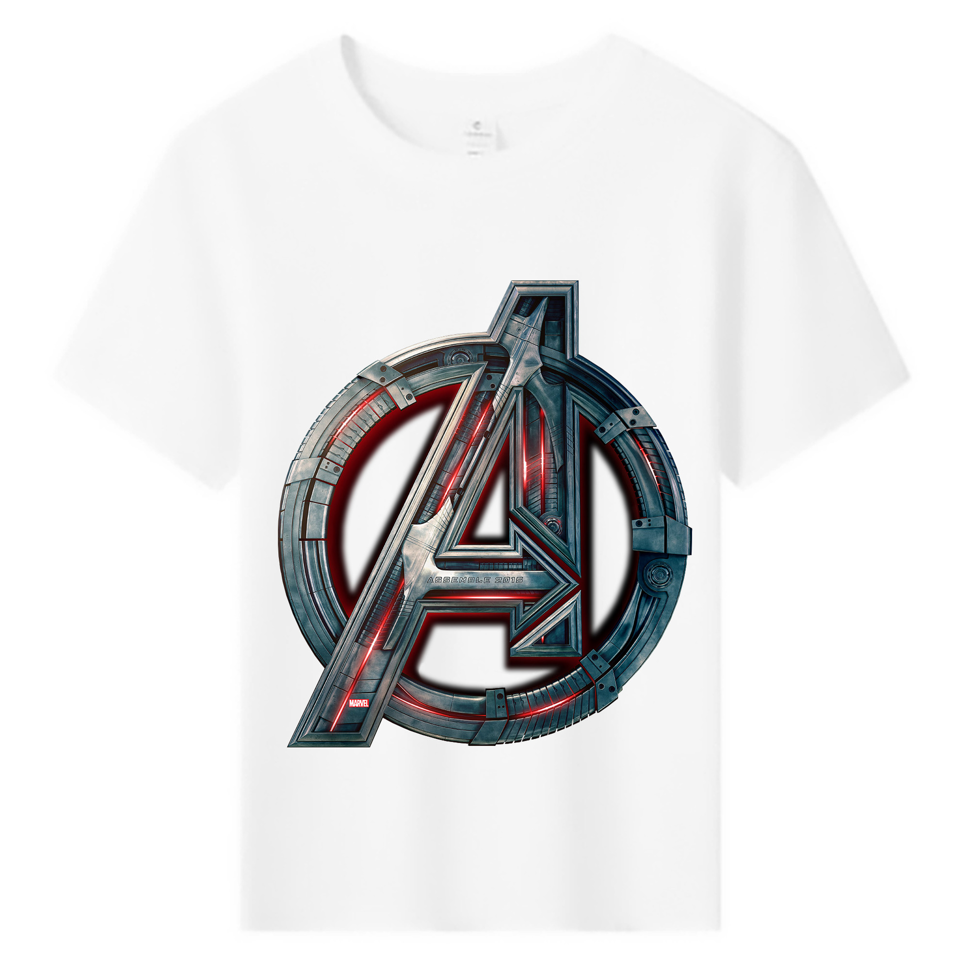 （画像用） アベンジャーズ The Avengers 綿100％キッズTシャツ（フロントプリント）