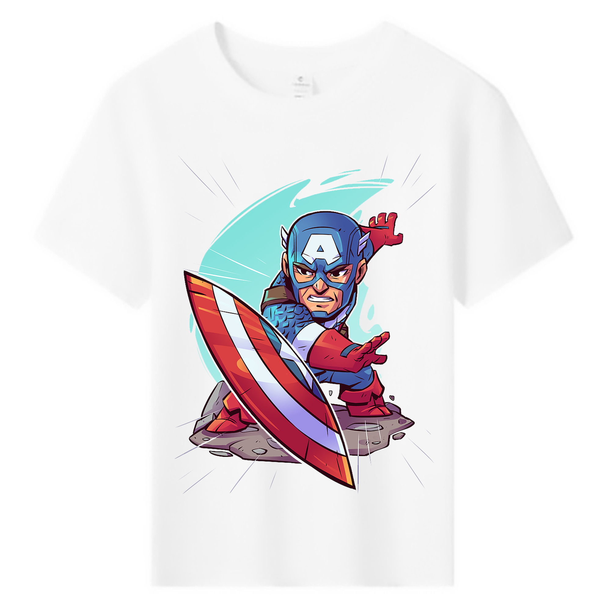 （画像用） アベンジャーズ The Avengers 綿100％キッズTシャツ（フロントプリント）