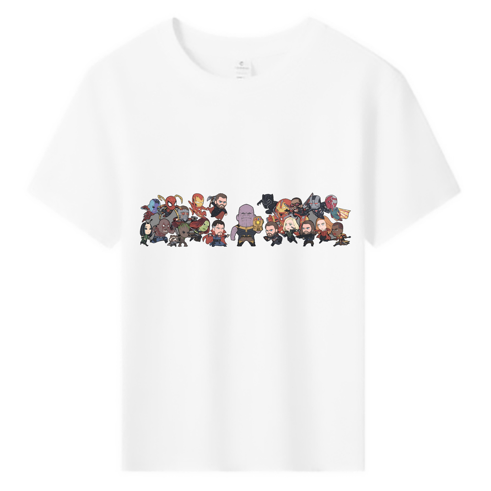 （画像用） アベンジャーズ The Avengers 綿100％キッズTシャツ（フロントプリント）